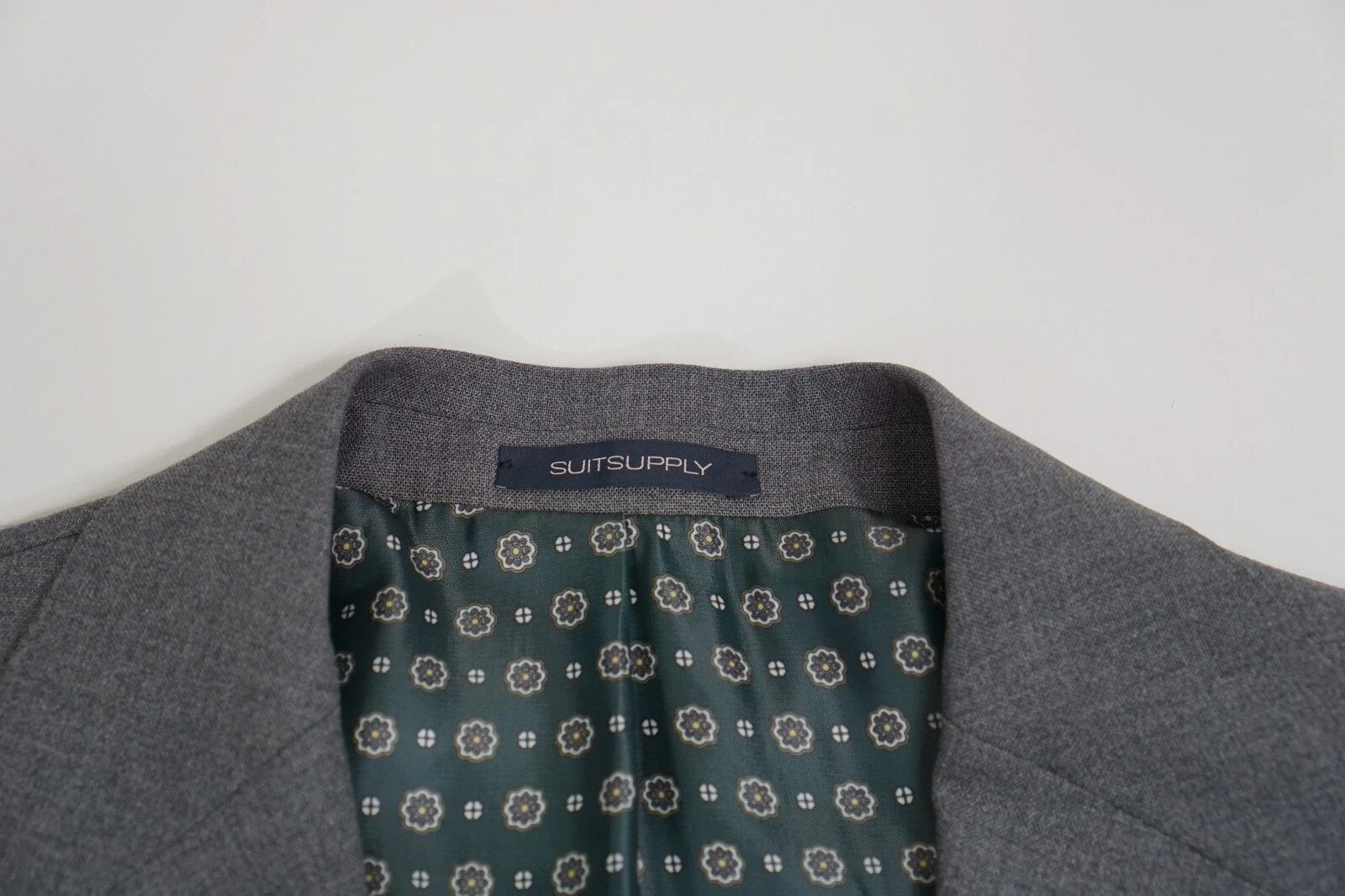 Suitsupply Men Suitsupply Blazer La Spalla Grey Vitale Barberis US38S Size 38S - 3 Thumbnail
