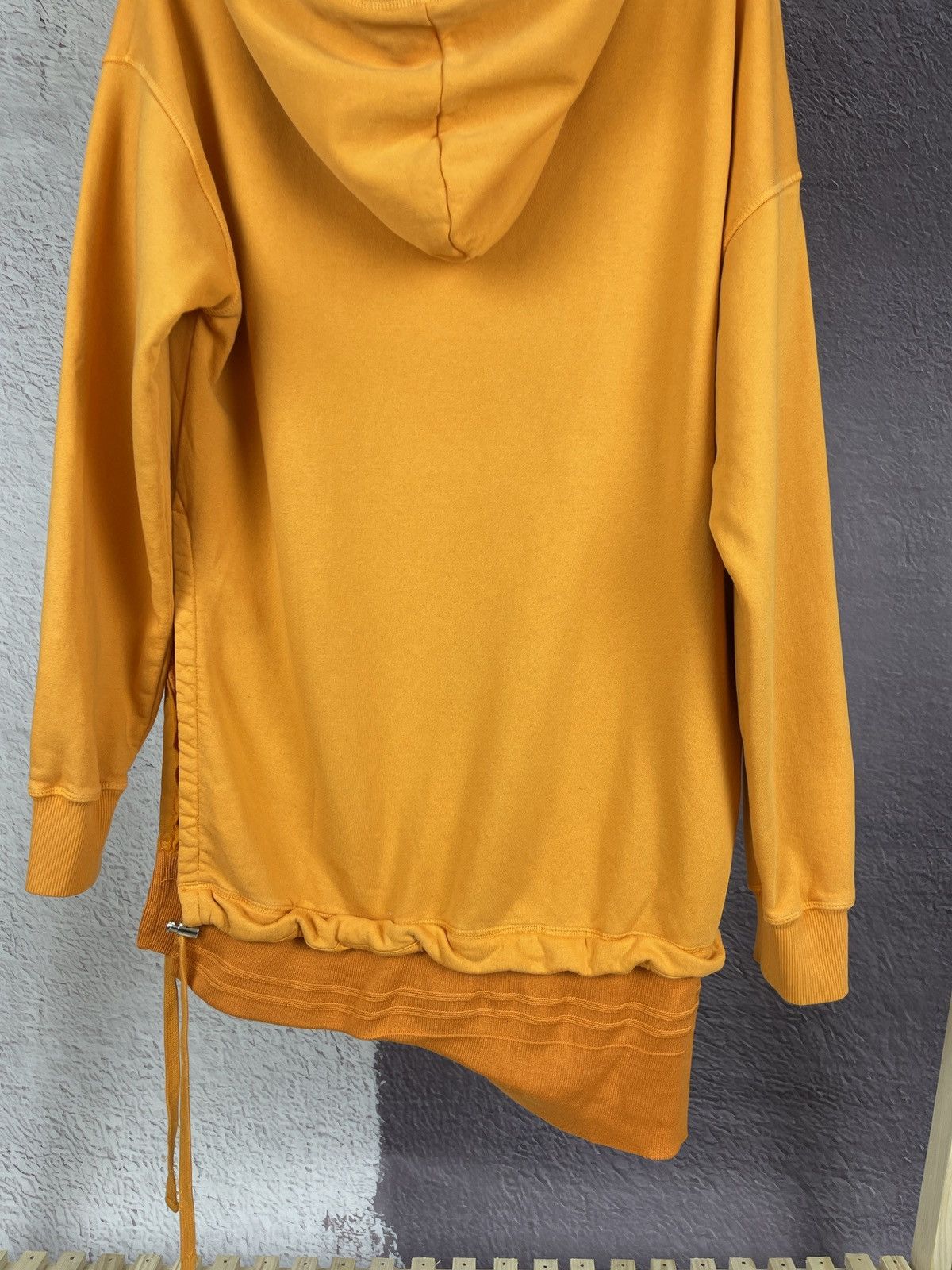 Diesel D-Rollier-Ton Asymmetric deconstruct oversized hoodie
