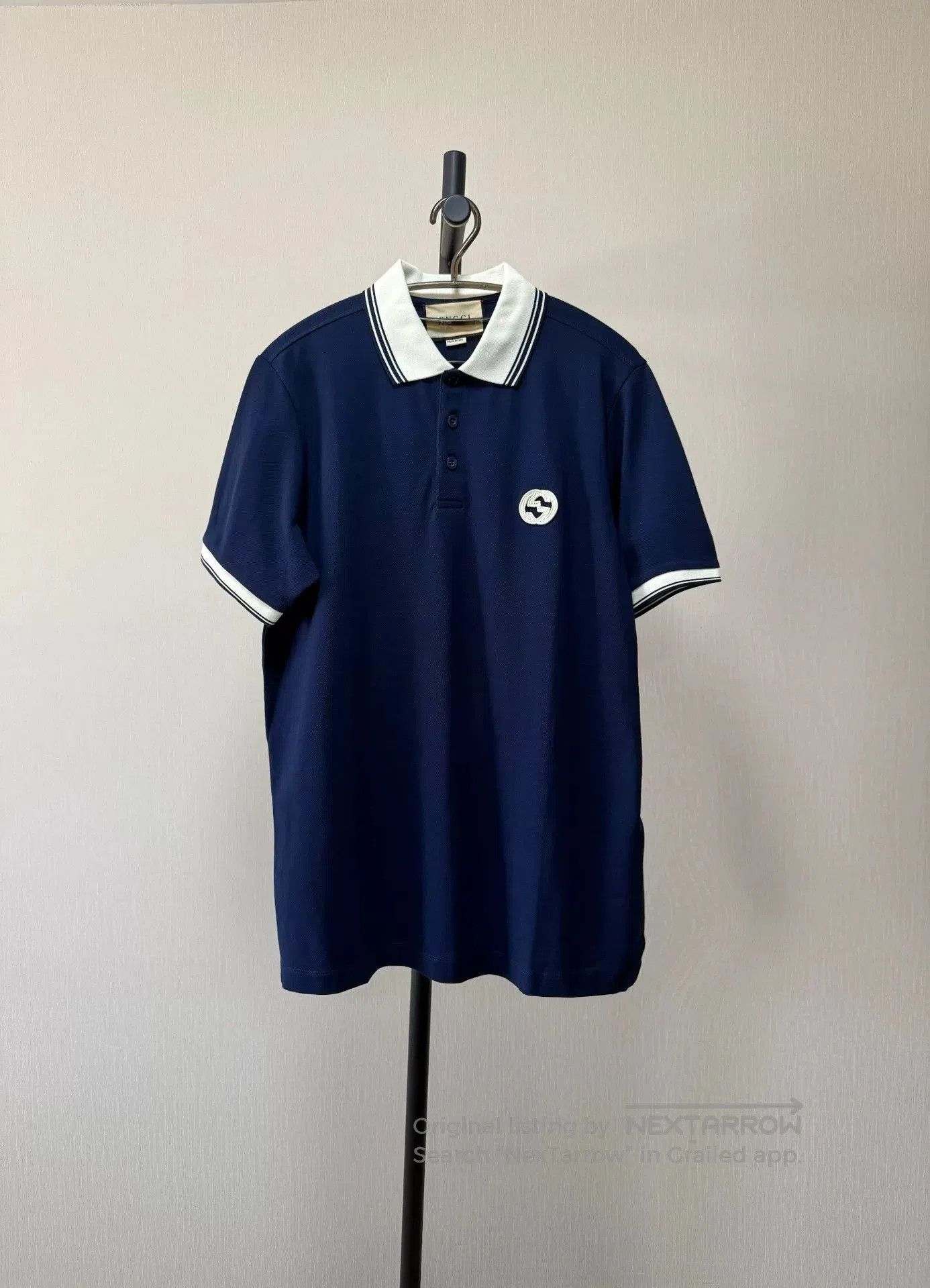 Gucci Gucci Short-Sleeve Polo Shirt. Size US L / EU 52-54 / 3 - 9 Thumbnail