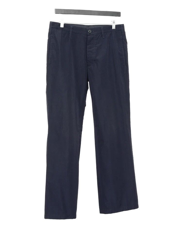 image of Yohji Yamamoto x YS For Men Y’S For Men Straight Pants, Navy (Size 30)