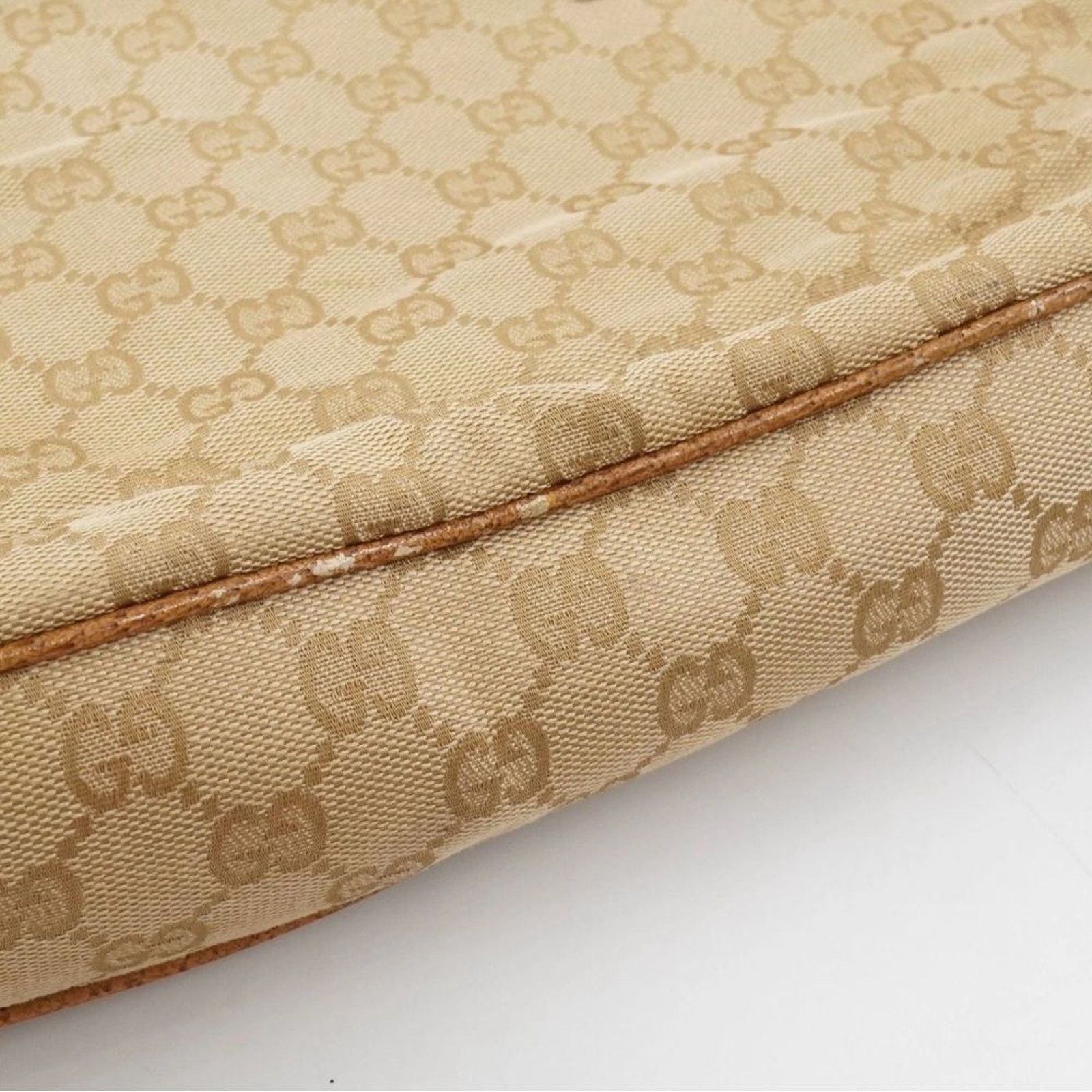 Gucci Gucci Vintage Gucci GG canvas Women Brown Tote Bags Size ONE SIZE - 8 Thumbnail