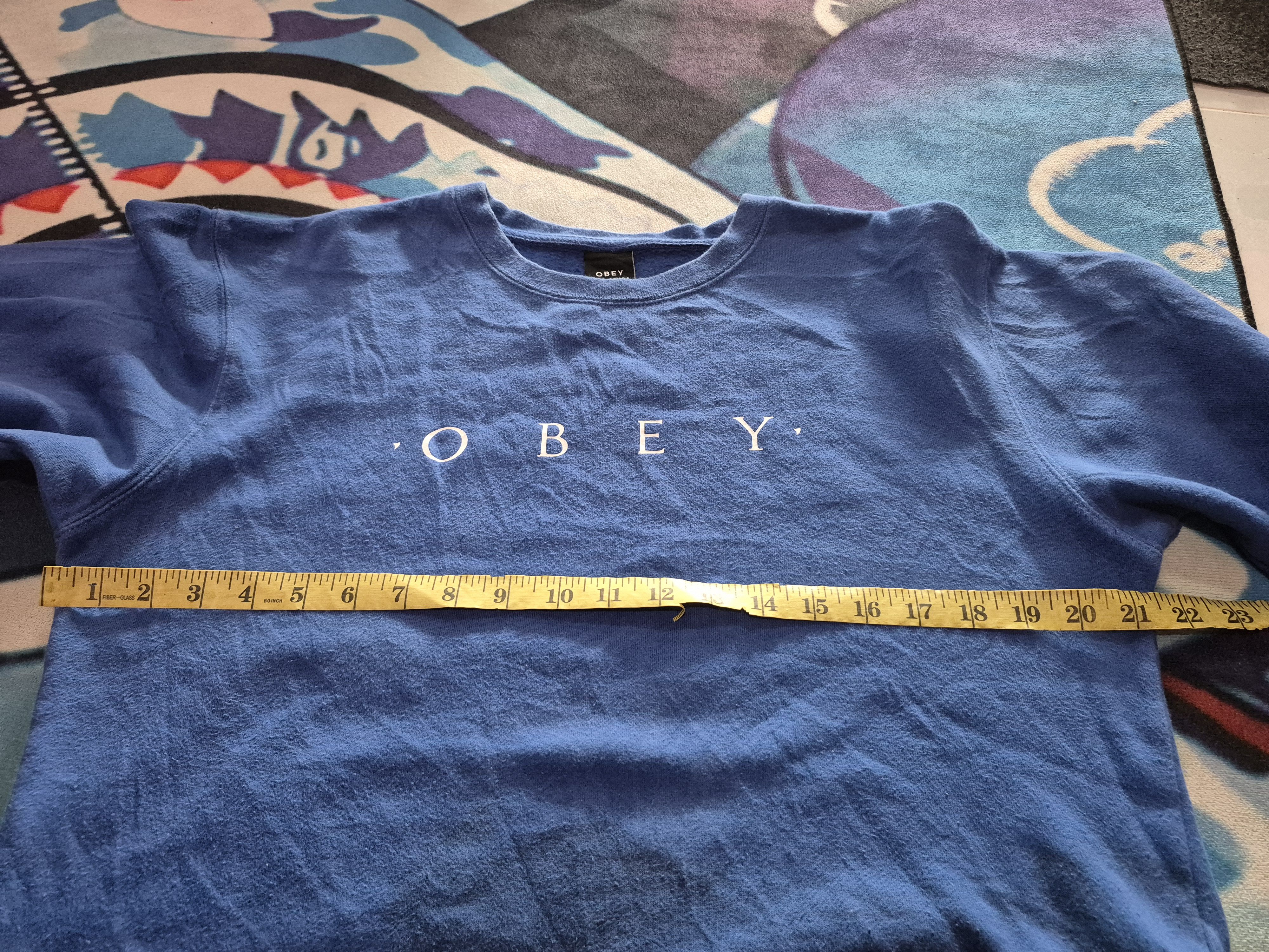 Obey 🔥 Obey Worldwide Spellout Streetwear Skate Sweatshirt Size US M / EU 48-50 / 2 - 8 Thumbnail