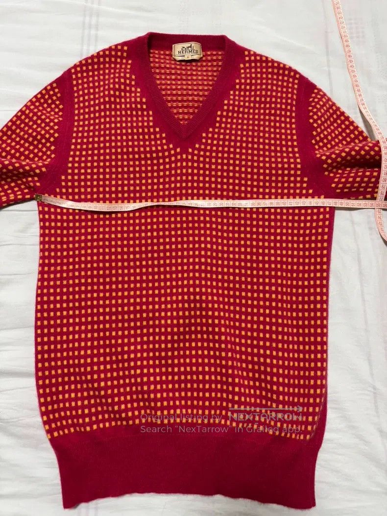 Hermes Hermes Goat fleece sweater 100% goat fleece Size US S / EU 44-46 / 1 - 4 Thumbnail