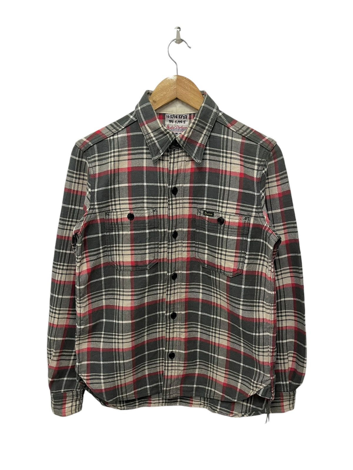 Flannel × Japanese Brand × Studio D'Artisan Studio D’artisan heavyweight flannel shirt Size S / US 4 / IT 40 - 2 Thumbnail