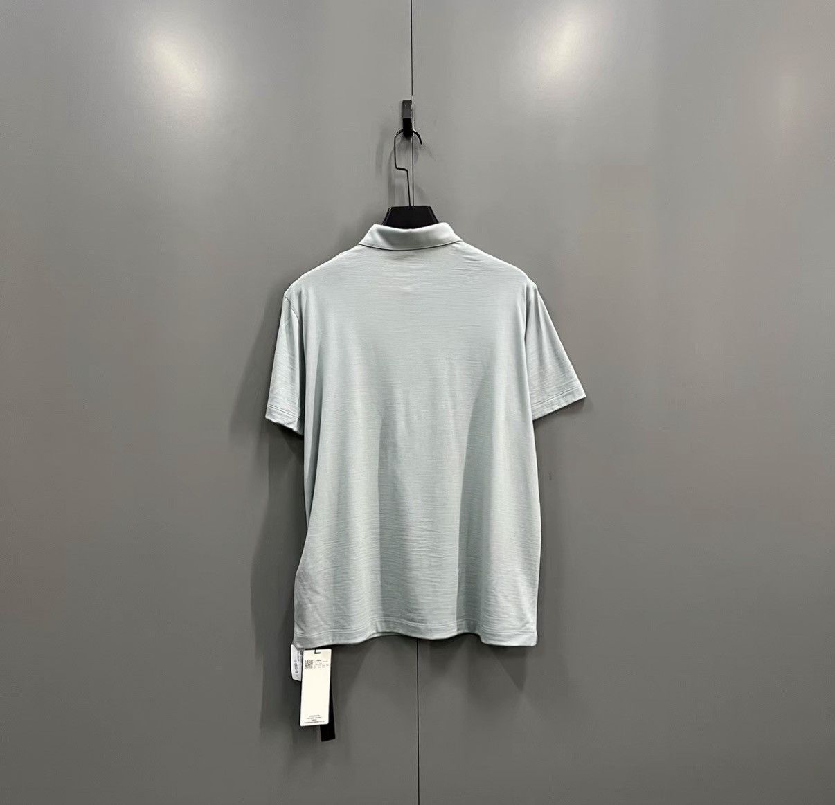 Loro Piana Loro Piana Light Blue Short Sleeve Polo Shirt J41 Size US L / EU 52-54 / 3 - 2 Thumbnail