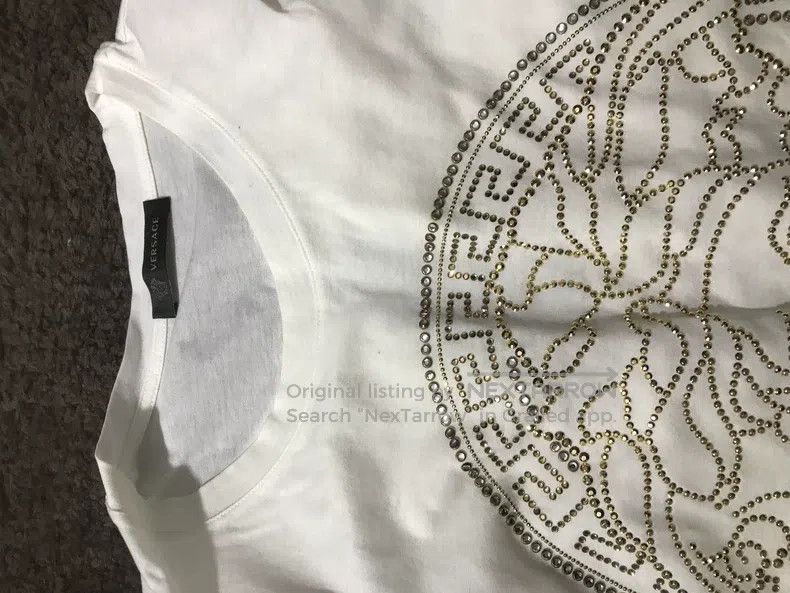 Versace Versace Full of diamond T-shirts Size US M / EU 48-50 / 2 - 4 Thumbnail