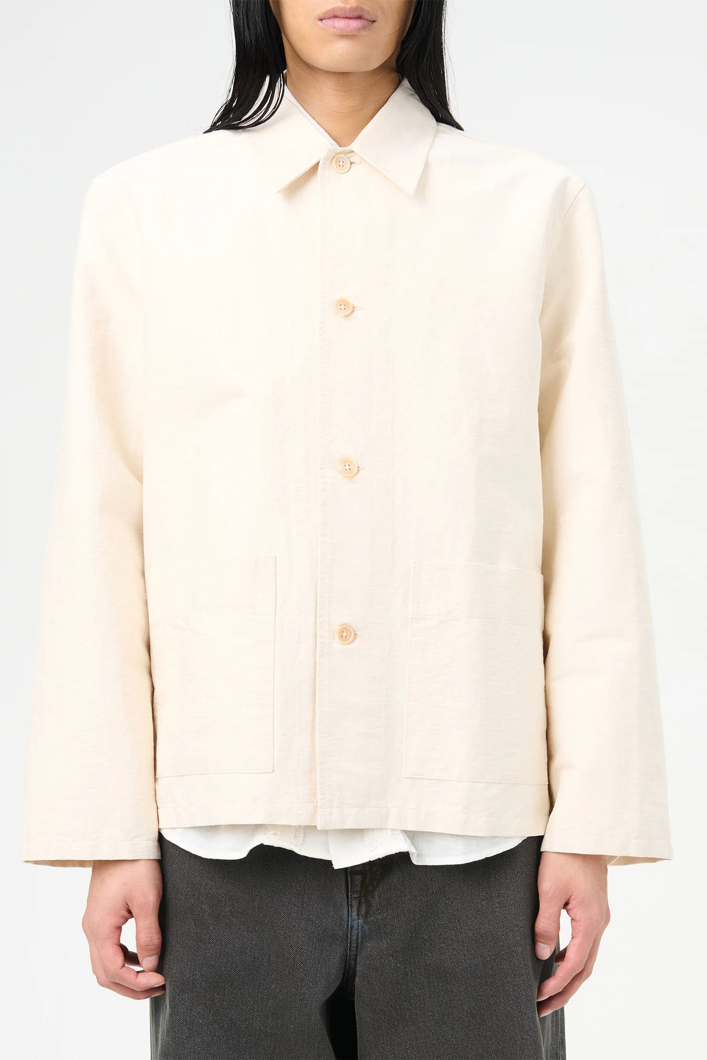 Our Legacy Haven Jacket Natural Rustic Cotton Nylon Size US S / EU 44-46 / 1 - 6 Thumbnail
