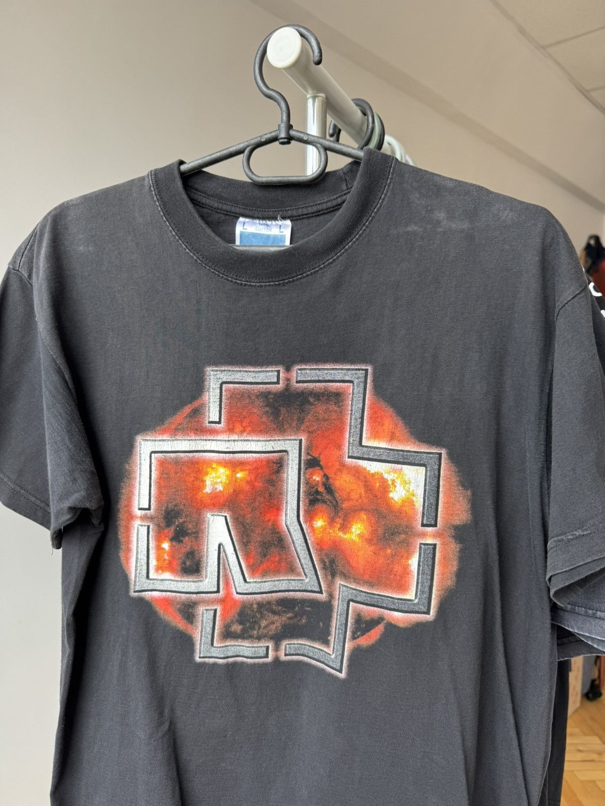 Band Tees Vintage Rammstein T-shirt Size US L / EU 52-54 / 3 - 3 Thumbnail