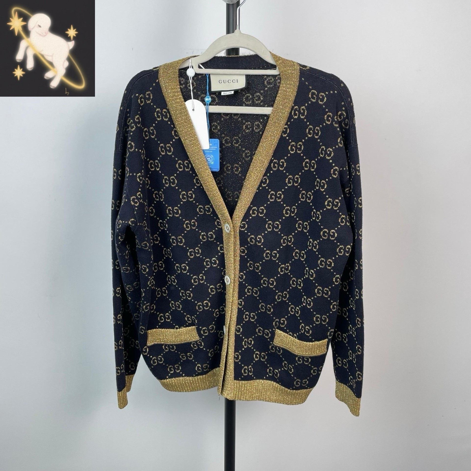 Gucci Gucci Knit Black Sweater S Women Size S / US 4 / IT 40 - 1 Thumbnail