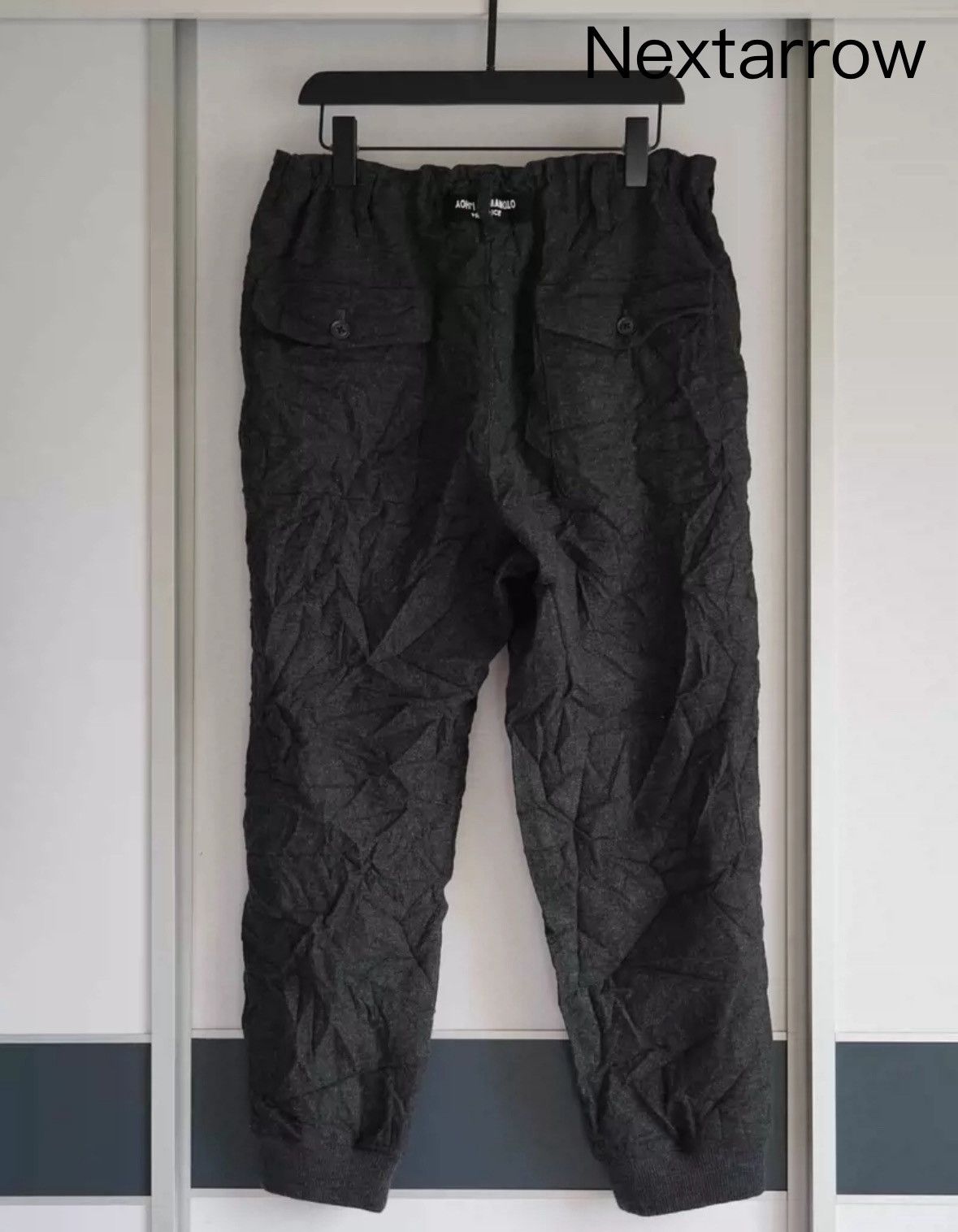 Yohji Yamamoto Yohji Yamamoto 16aw ruffled wool pants 2412-Nextarrow Size US 32 / EU 48 - 2 Thumbnail