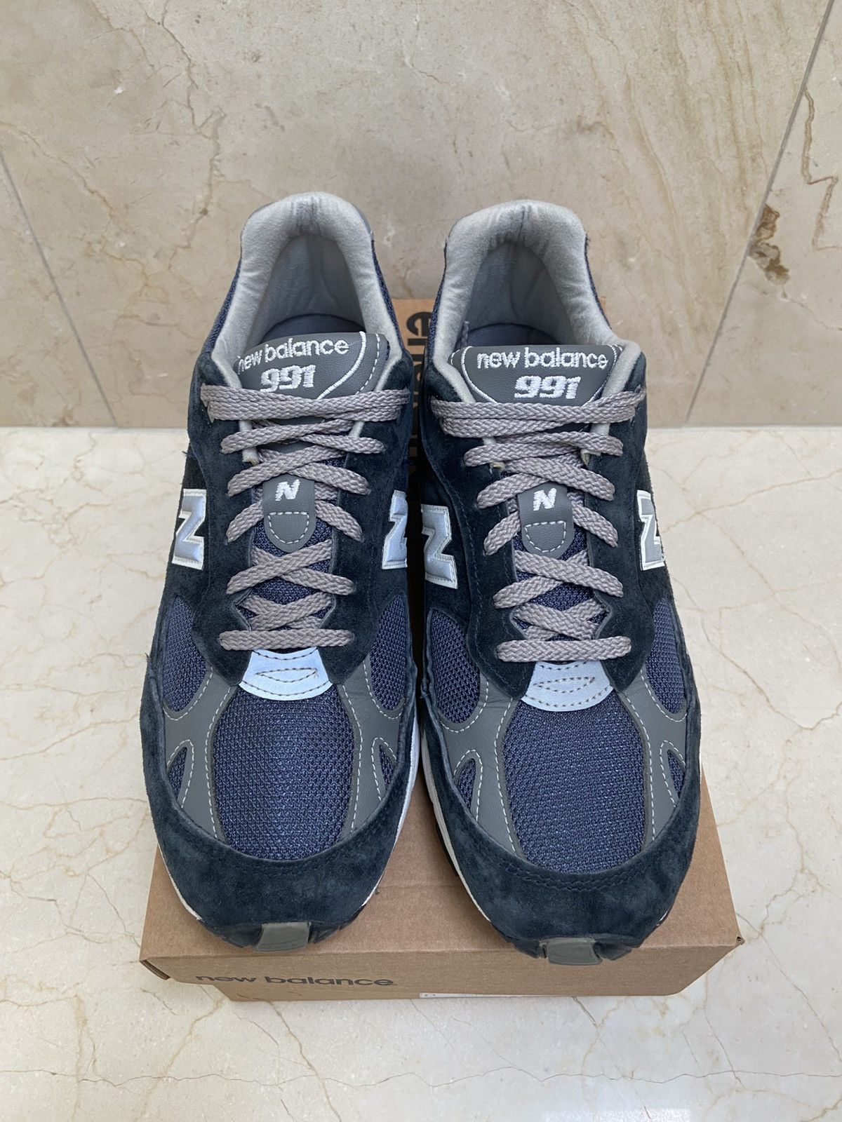 New Balance New Balance 991 Navy Made in UK Size US 9.5 / EU 42-43 - 8 Thumbnail