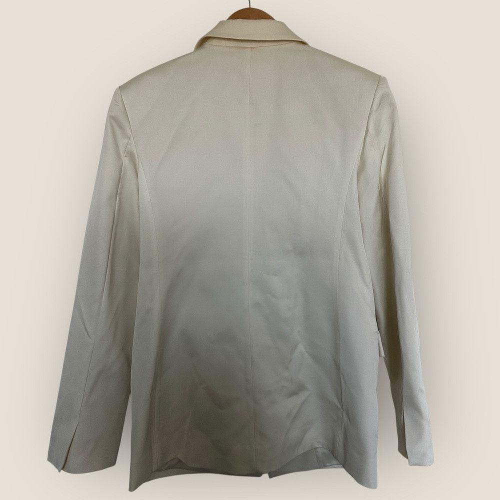 & Other Stories NWT & Other Stories | Relaxed Cut-Away Tailored Blazer | Wh Size M / US 6-8 / IT 42-44 - 2 Thumbnail