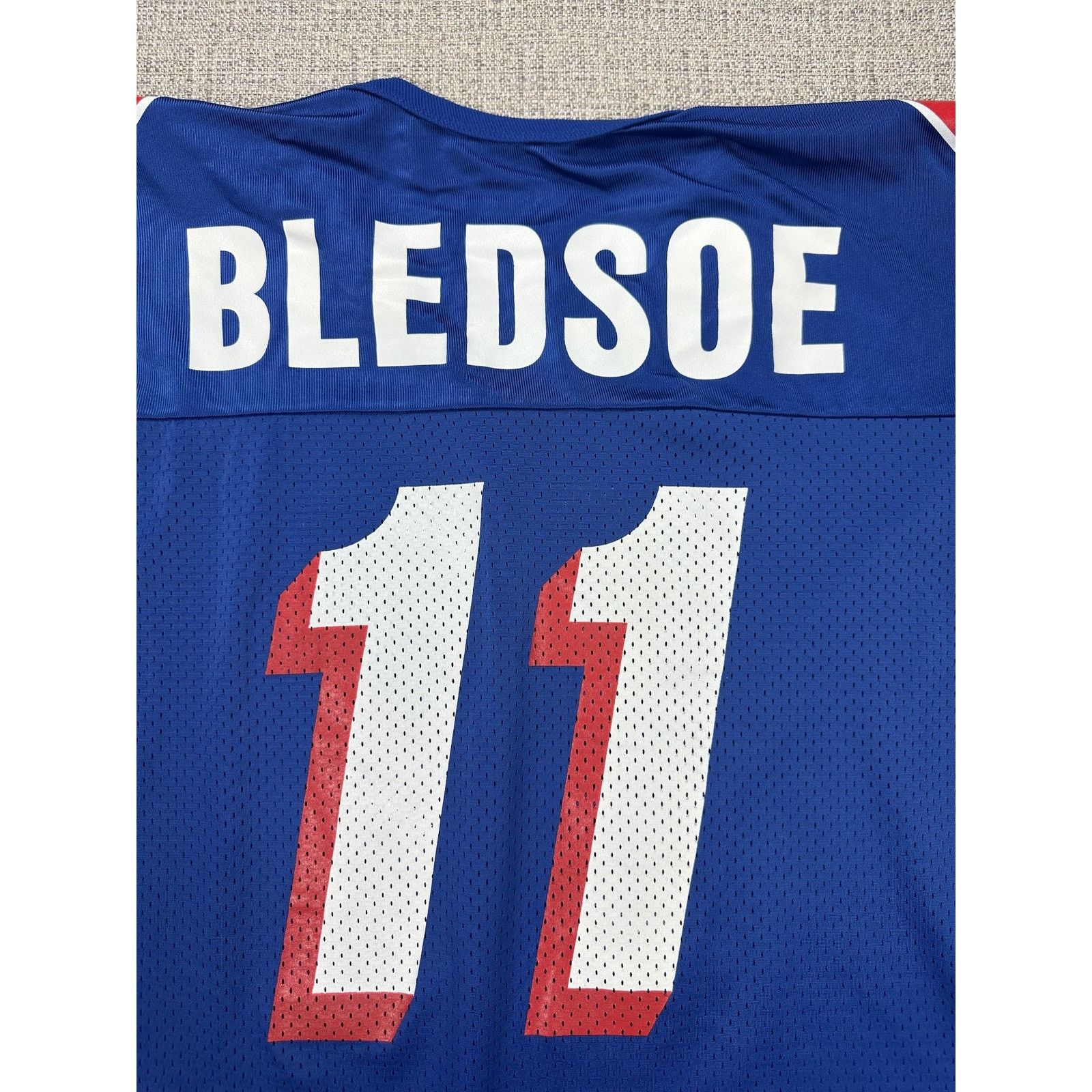 Champion New England Patriots Jersey XXL NFL Bledsoe 11 Champion 90s Size US XXL / EU 58 / 5 - 10 Thumbnail