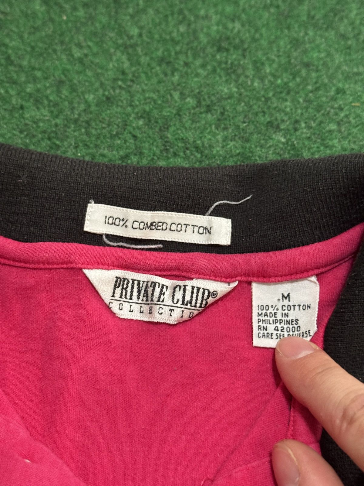 Vintage Fuzzy Zoeller Vintage Golf Polo 90s Pink Private Collection Size US M / EU 48-50 / 2 - 3 Thumbnail