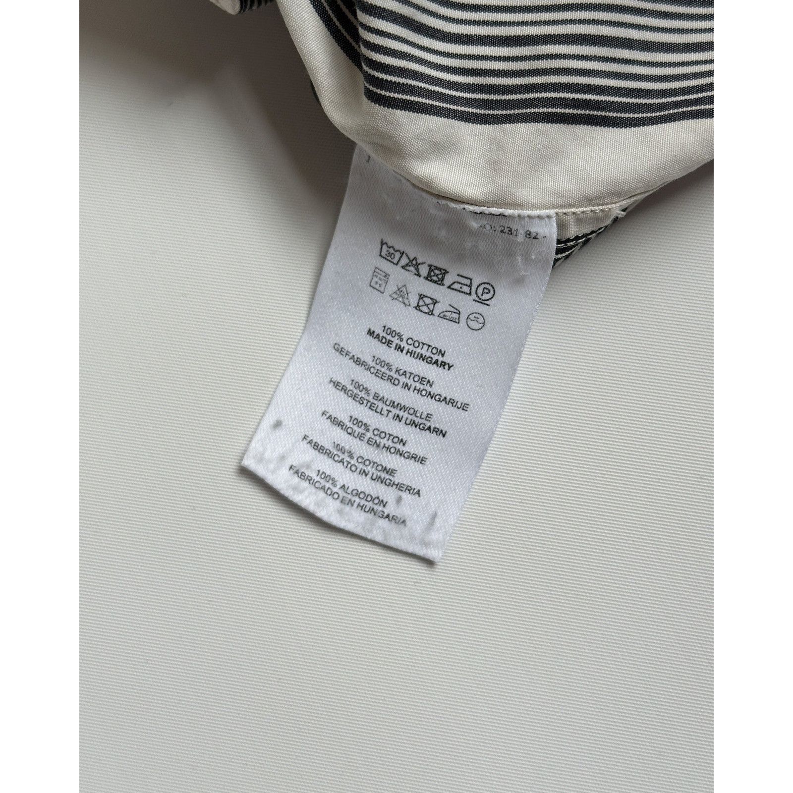Dries Van Noten Dries Van Noten Striped Short Sleeve Button Up Shirt Size US M / EU 48-50 / 2 - 5 Thumbnail