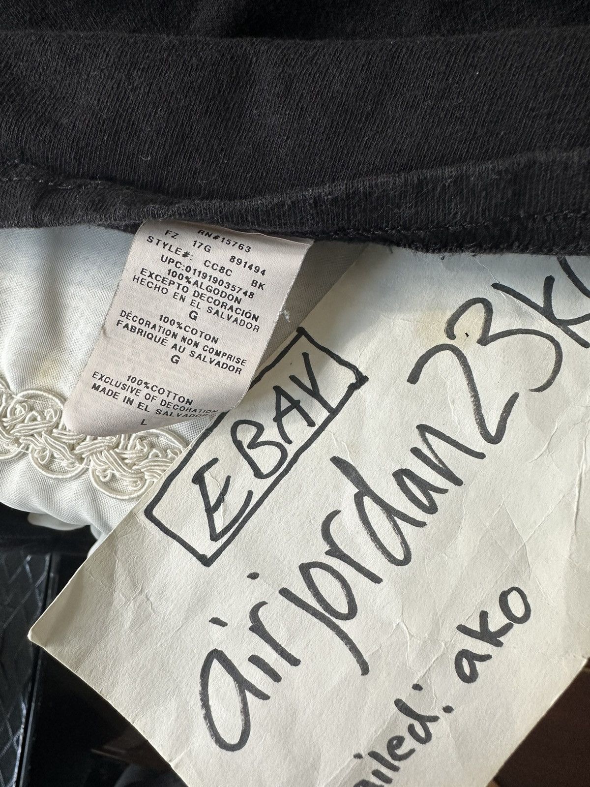 Kid Cudi Kid Cudi Virgil Abloh Passion Pain Demon Slayin 2017 Tour Size US L / EU 52-54 / 3 - 5 Thumbnail