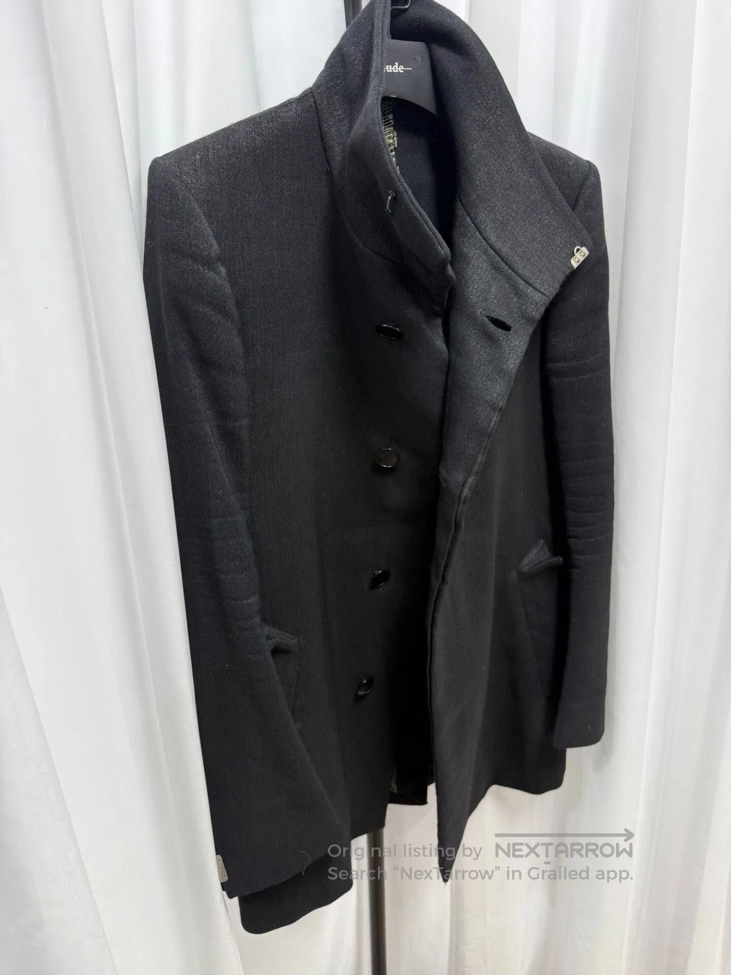 Ann Demeulemeester Metallic Shine Jacket by Carol Christian Poell. Size US M / EU 48-50 / 2 - 6 Thumbnail