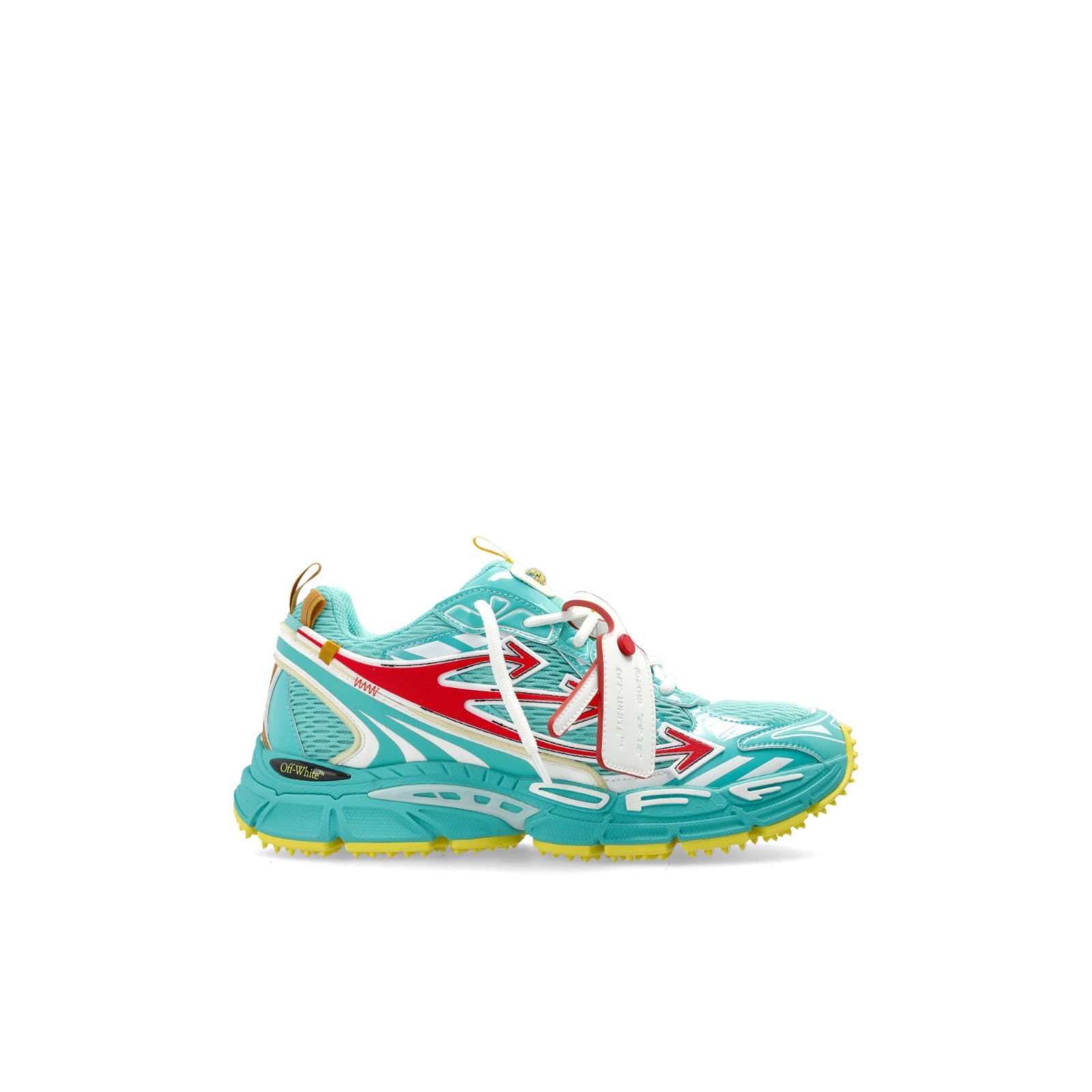 Off-White OFF-WHITE OW Be Right Back Mesh Green Sneakers New & Authent Size US 10 / IT 40 - 1 Thumbnail