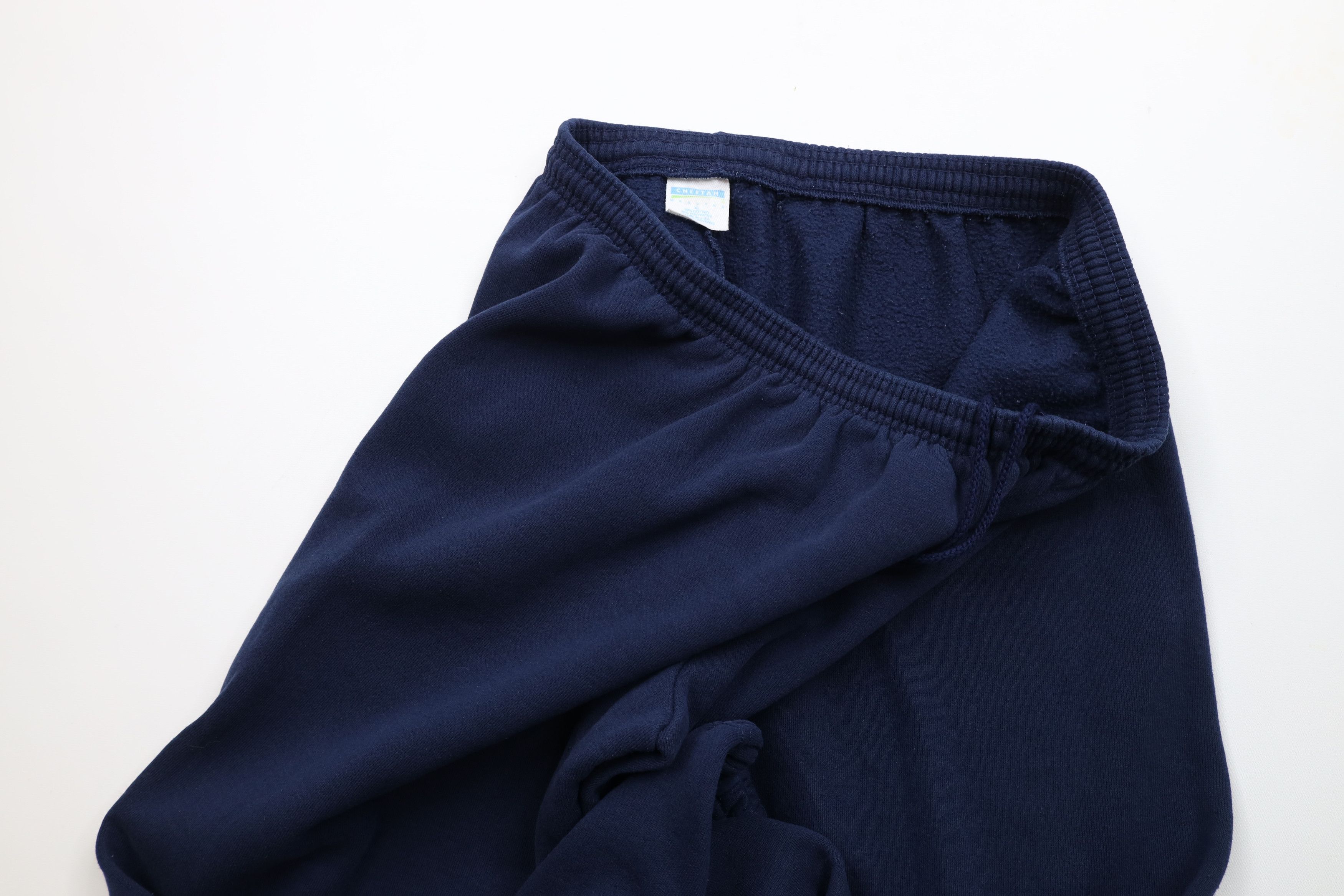 Vintage Vintage 90s Streetwear Cuffed Sweatpants Joggers Blue USA Size US 38 / EU 54 - 6 Thumbnail