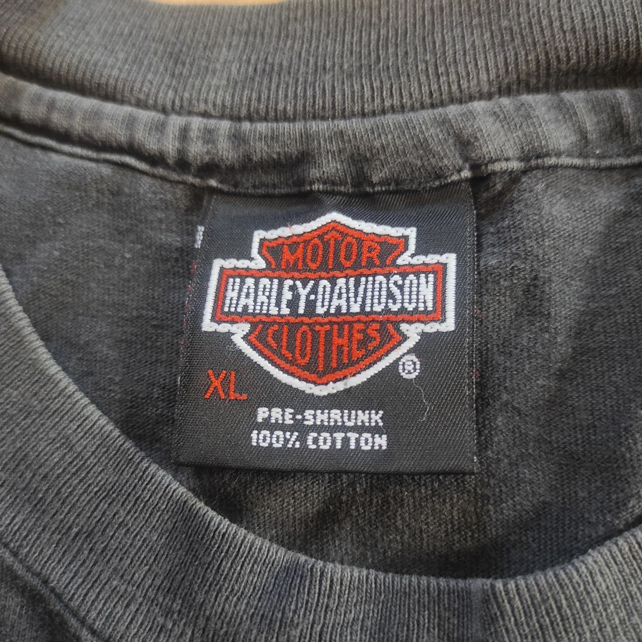 Hanes Rare vintage 93' Harley Davidson T-shirt Made in USA Size US XL / EU 56 / 4 - 9 Thumbnail
