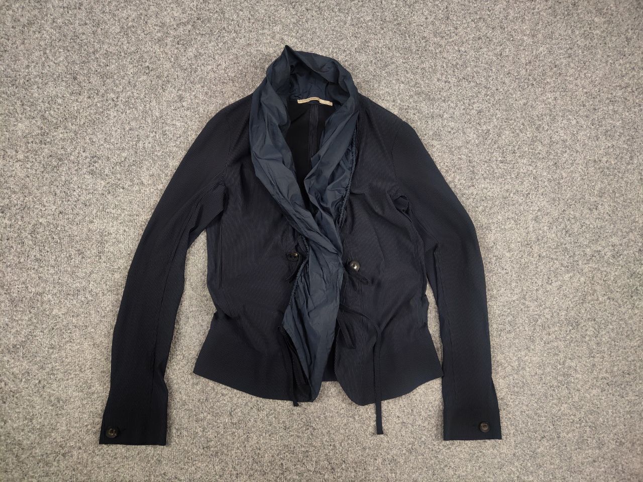 Marithe + Francois Girbaud Marithe Francois Girbaud Design Vintage Nylon Blazer Jacket Size M / US 6-8 / IT 42-44 - 8 Thumbnail