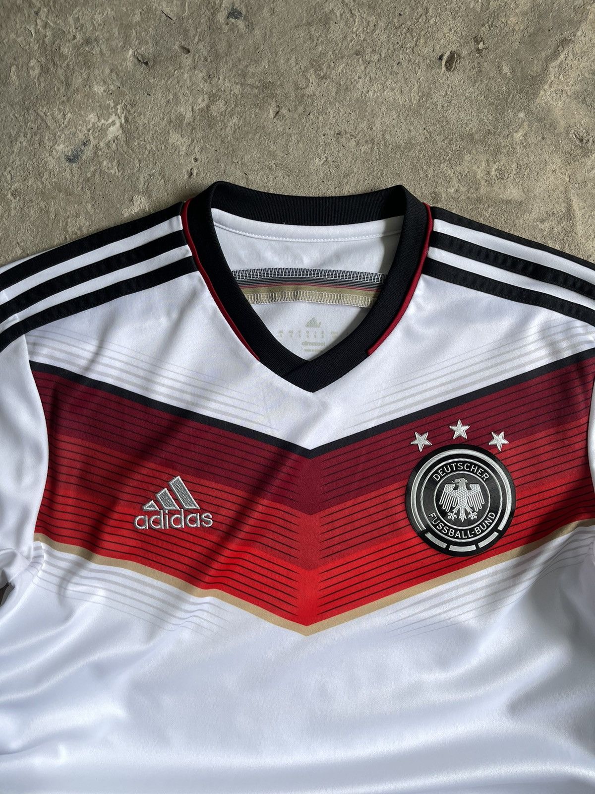 Adidas Vintage Germany 2013 Home Kit Jersey Shirt Blokecore Style Size US S / EU 44-46 / 1 - 4 Thumbnail