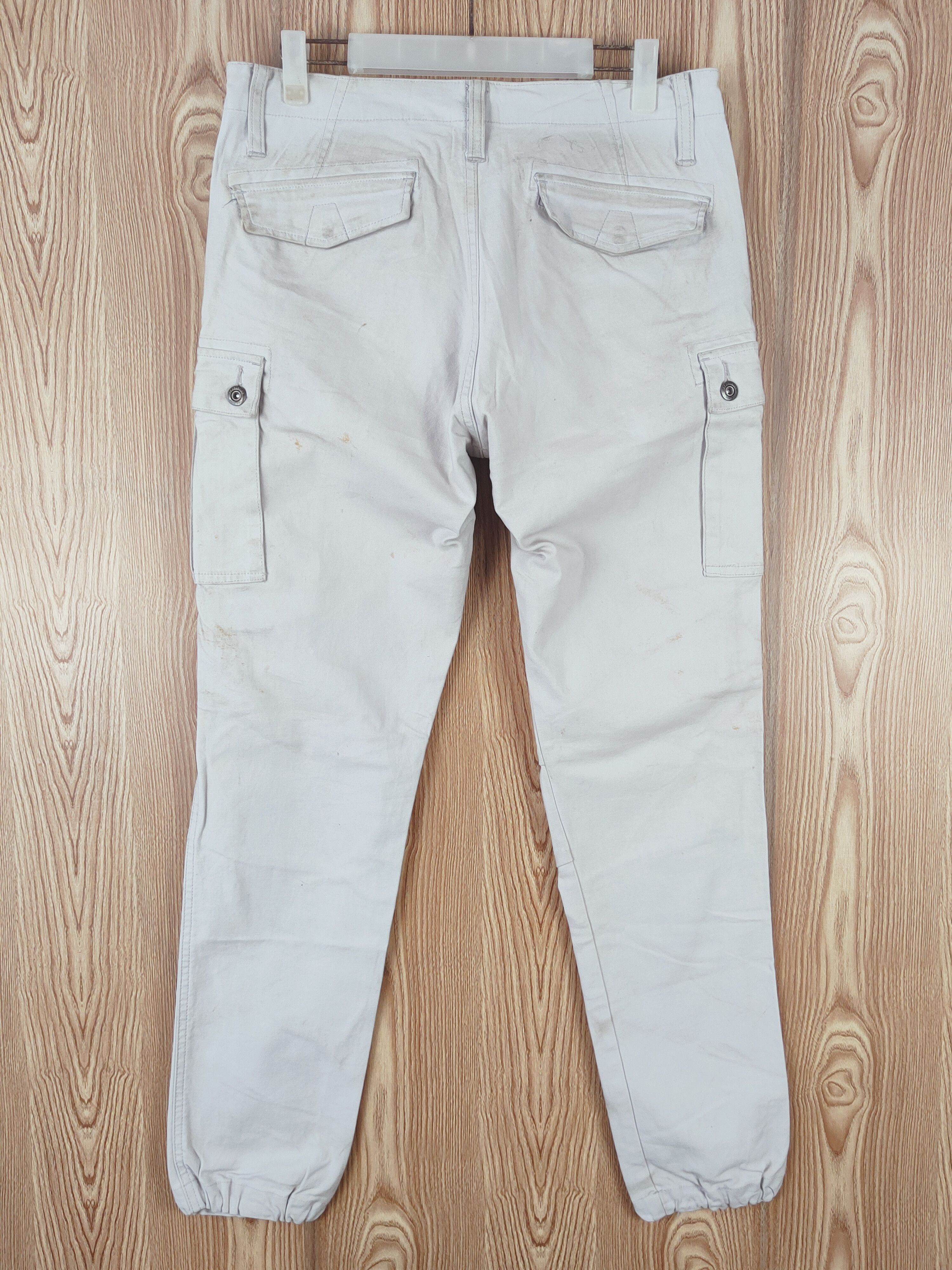 Japanese Brand I'z Frontier Multipocket cargo Joggers pants #W292 Size US 31 - 9 Thumbnail