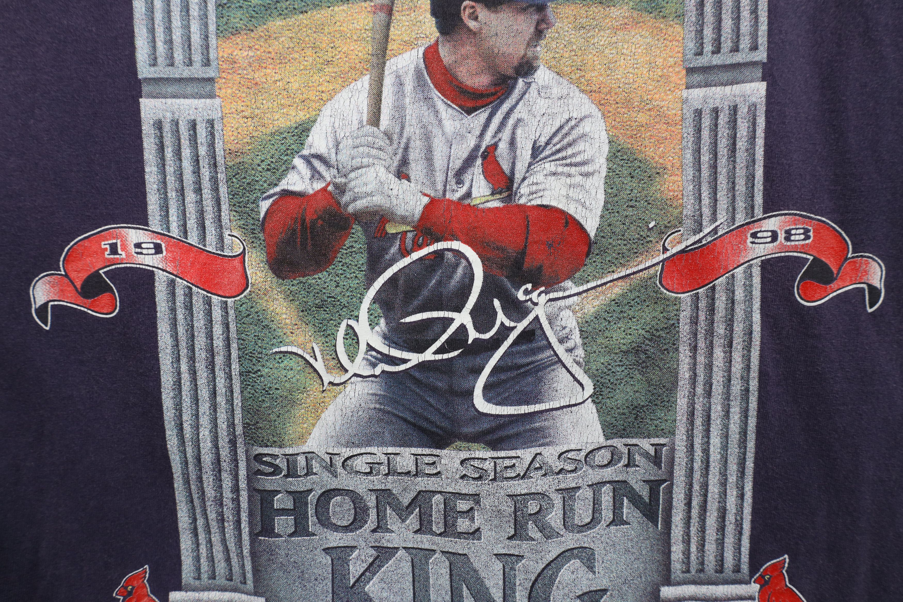 Vintage Vintage 90s Home Run King St Louis Cardinals T-Shirt Size US L / EU 52-54 / 3 - 9 Thumbnail