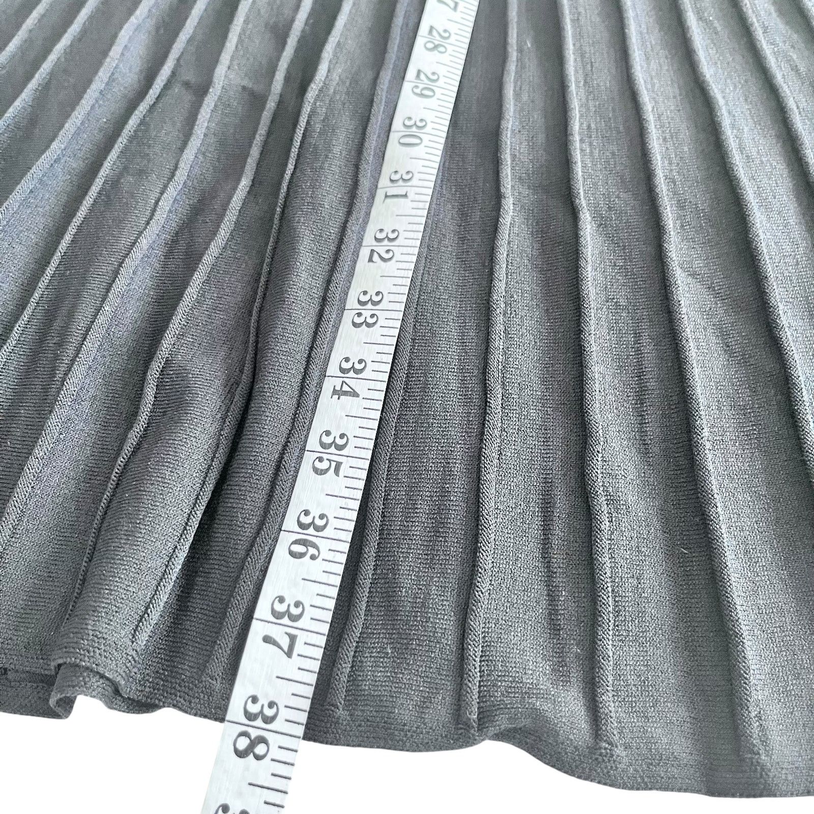 Pinko Pinko Black Pleated Knit Side Button Maxi Skirt Size Medium Size 30" / US 8 / IT 44 - 9 Thumbnail