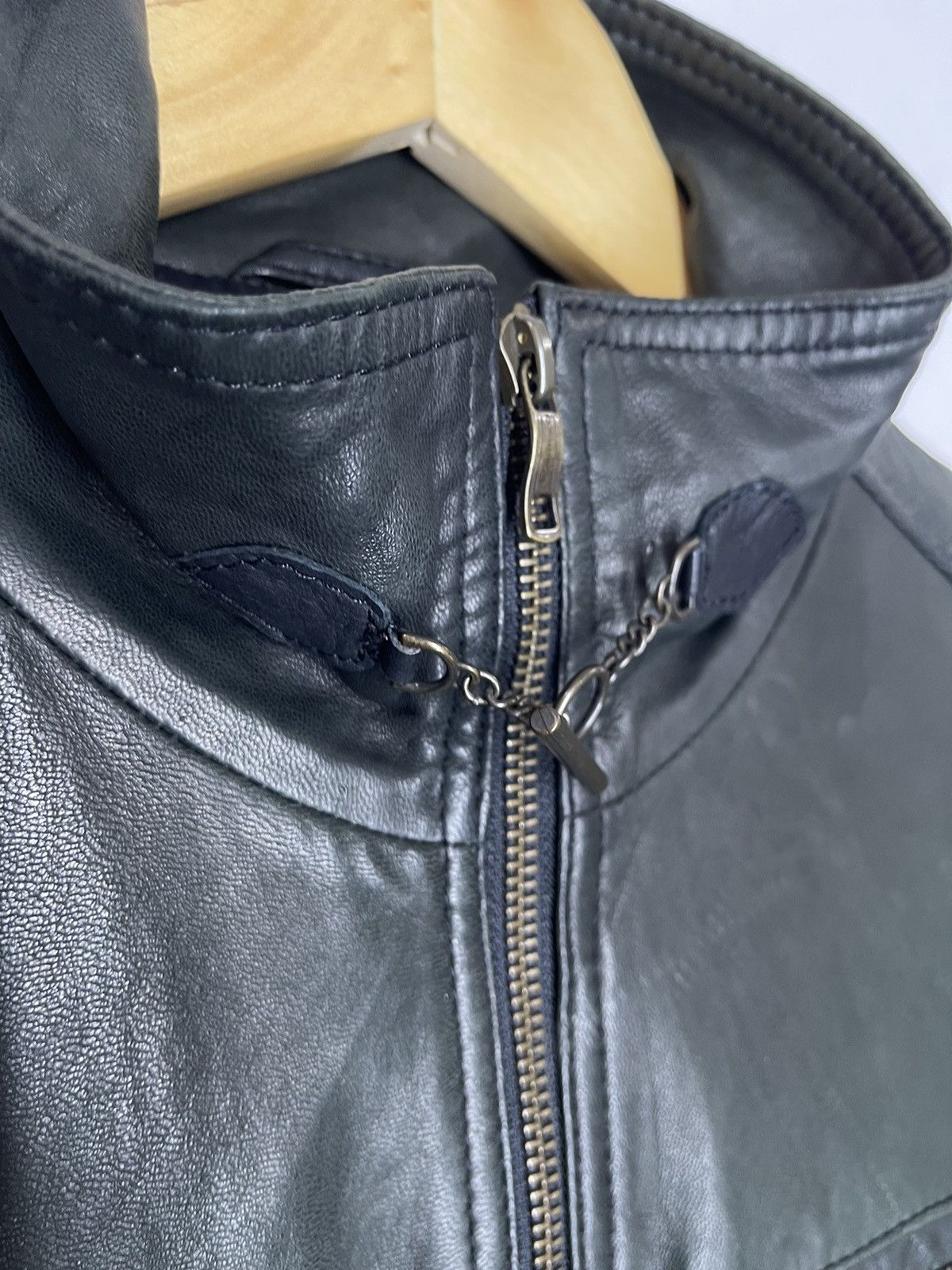 Diesel 🔥DIESEL LAMBSKIN LEATHER JACKET BONDAGE Size US M / EU 48-50 / 2 - 4 Thumbnail