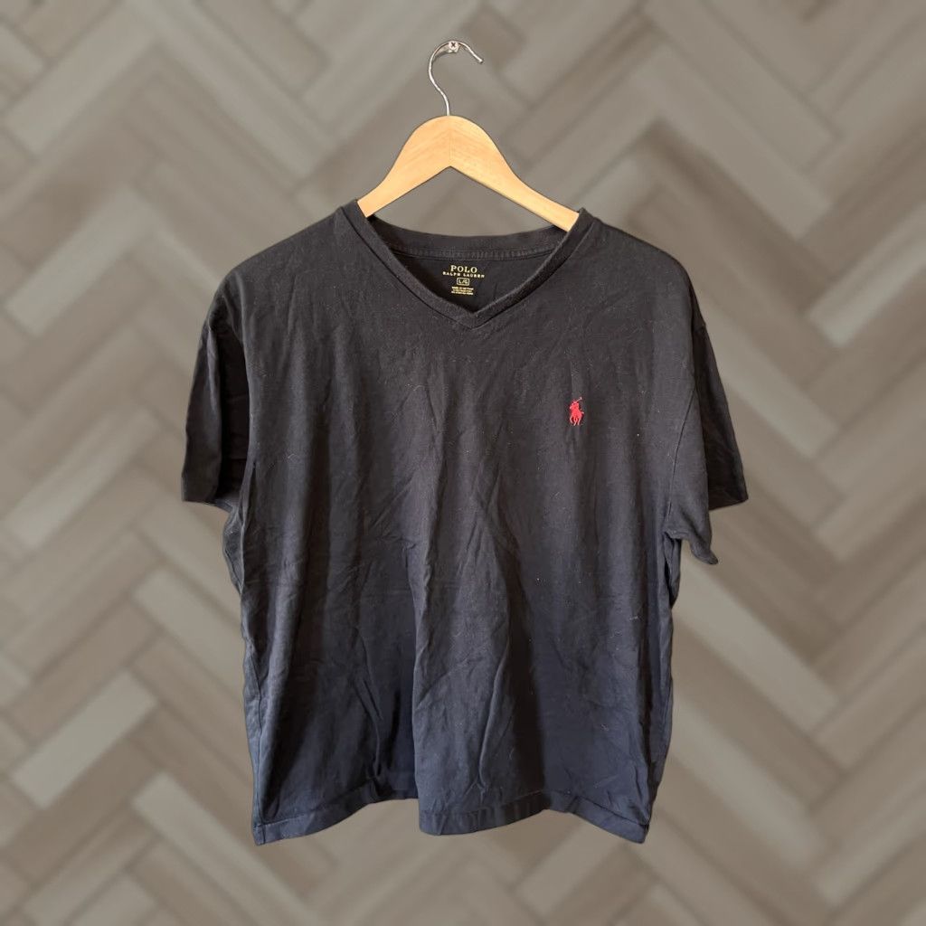 Polo Ralph Lauren Polo Ralph Lauren Shirt Adult L Black Mens Size US L / EU 52-54 / 3 - 1 Thumbnail