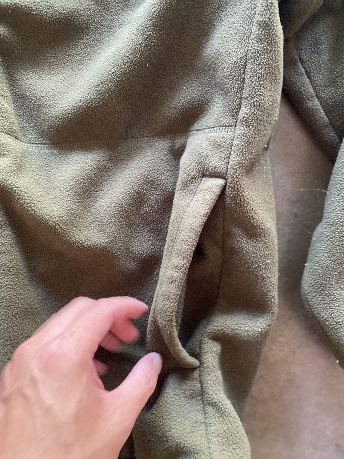 Nautica Vintage Nautica Olive Fleece Jacket Size US XL / EU 56 / 4 - 5 Thumbnail