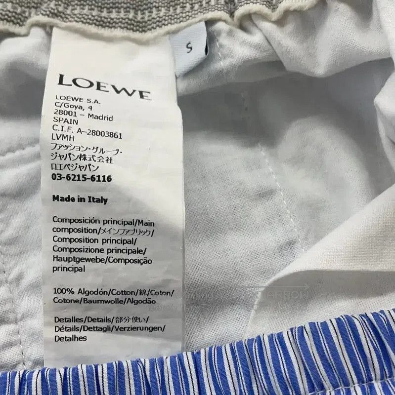 Loewe Loewe Women's Casual Pants in Blue . Size 23" - 4 Thumbnail