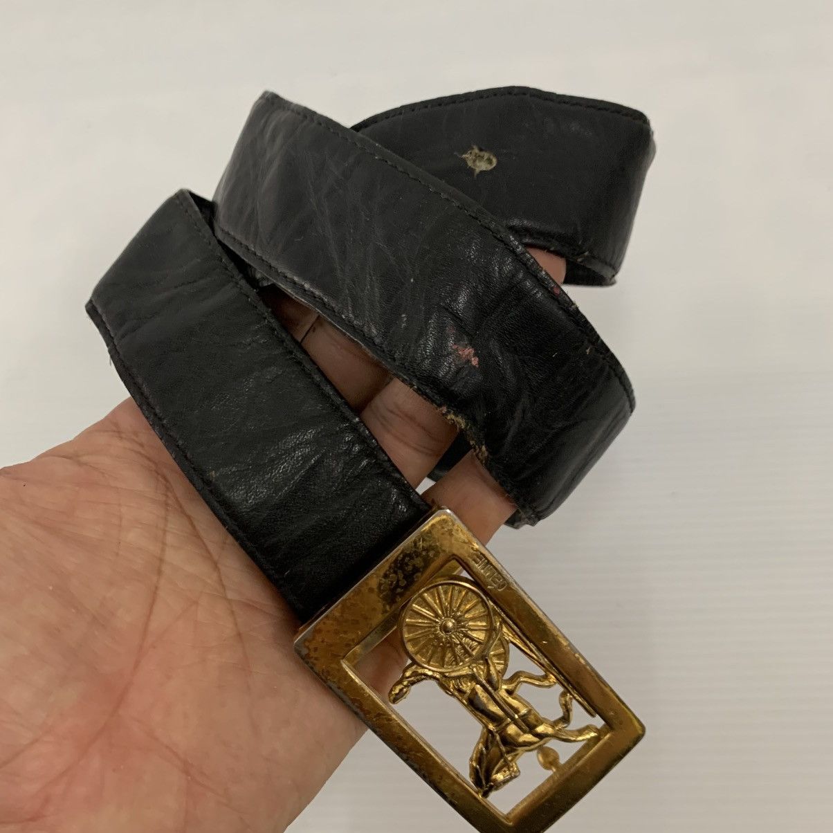Celine Celine Vintage Leather Belt Size ONE SIZE - 2 Thumbnail
