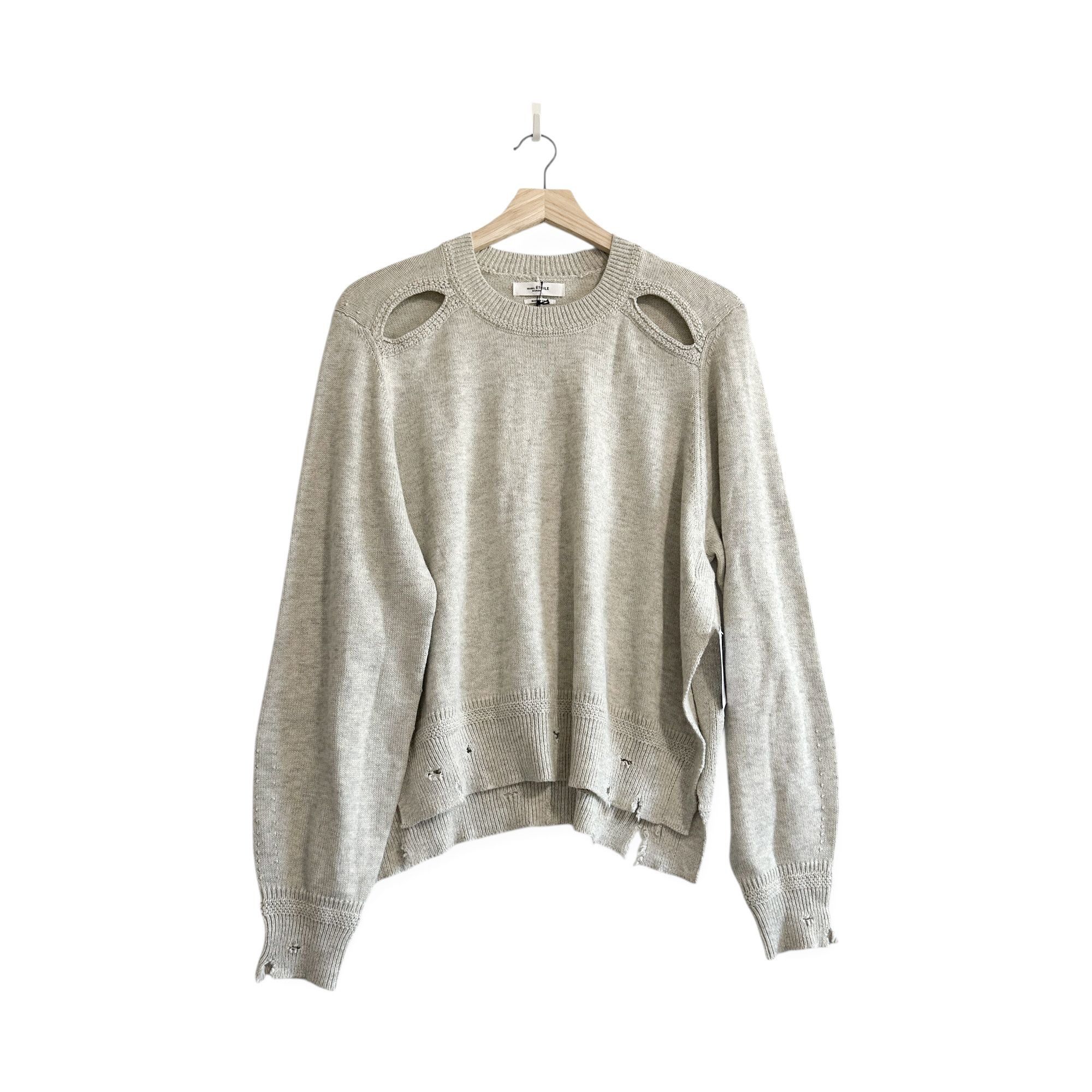 Isabel Marant Etoile Isabel Marant Étoile Kelia Sweater PU0561-17A046E Light Grey Size M / US 6-8 / IT 42-44 - 1 Thumbnail
