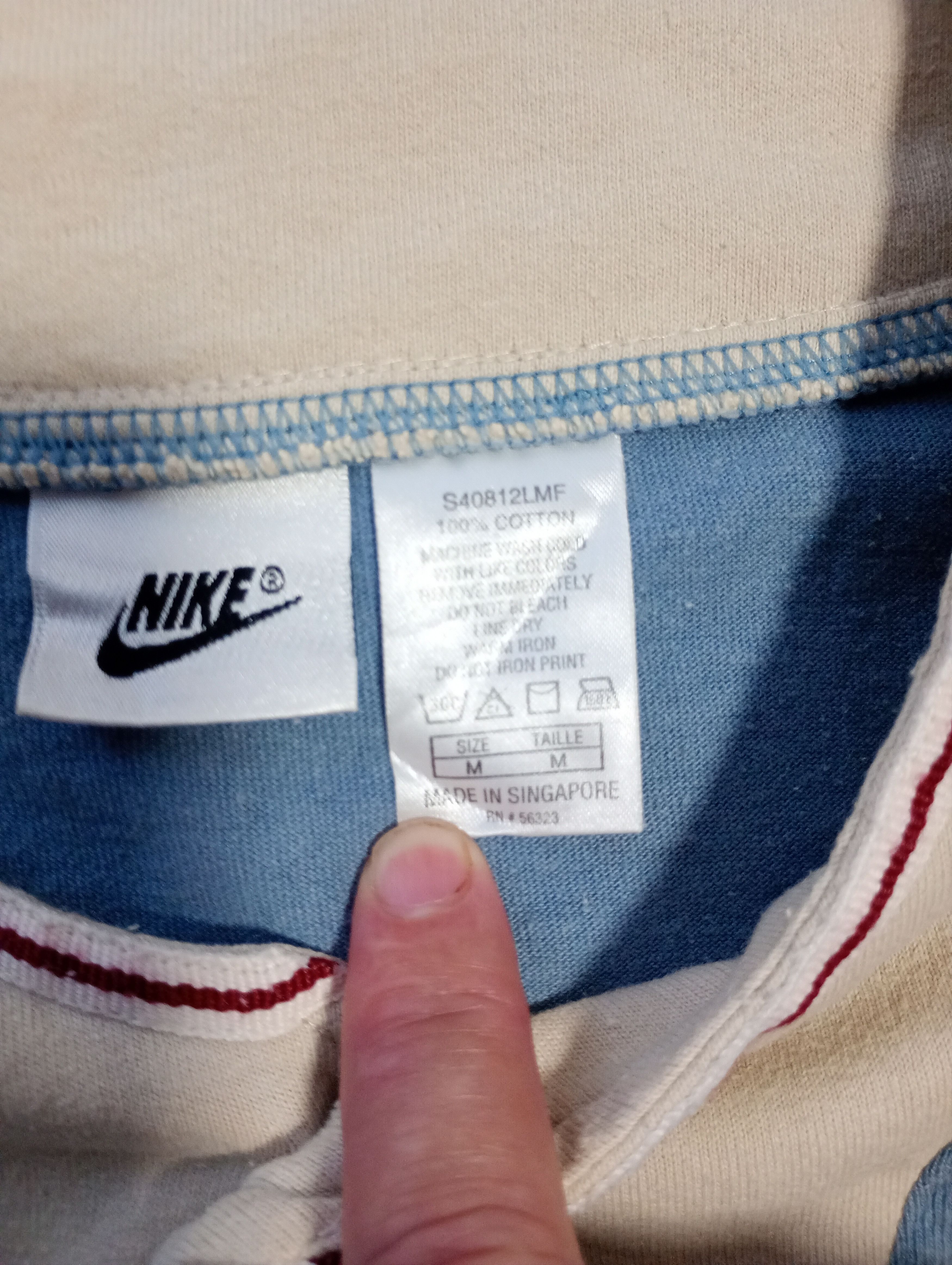 Nike Nike Baseball Shirt Vintage 80-90's Size US M / EU 48-50 / 2 - 12 Thumbnail