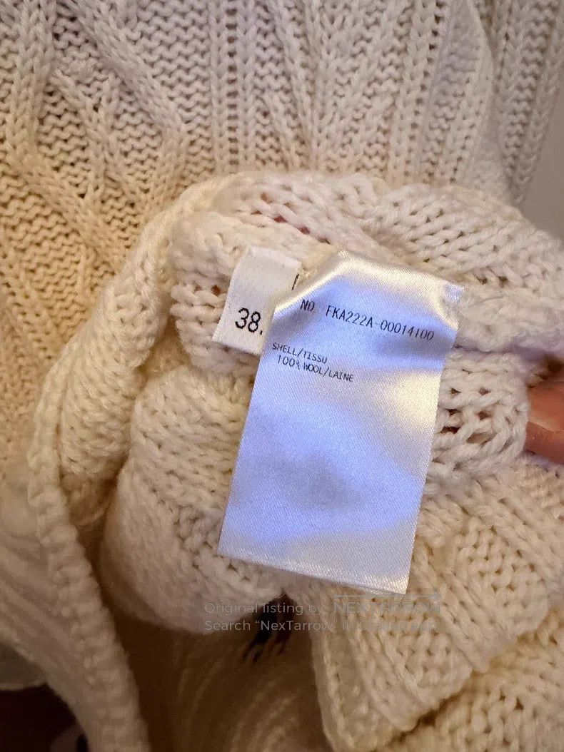 Thom Browne Thom Browne Back Striped Knit Wool Sweater Size XS / US 0-2 / IT 36-38 - 4 Thumbnail