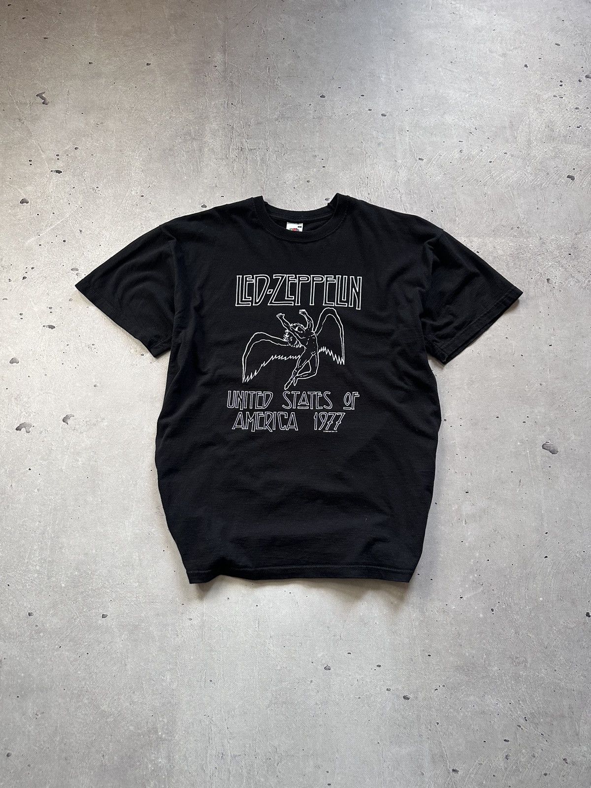 Band Tees × Vintage Led Zeppelin Vintage T-Shirt 00s American Tour Size US L / EU 52-54 / 3 - 1 Thumbnail