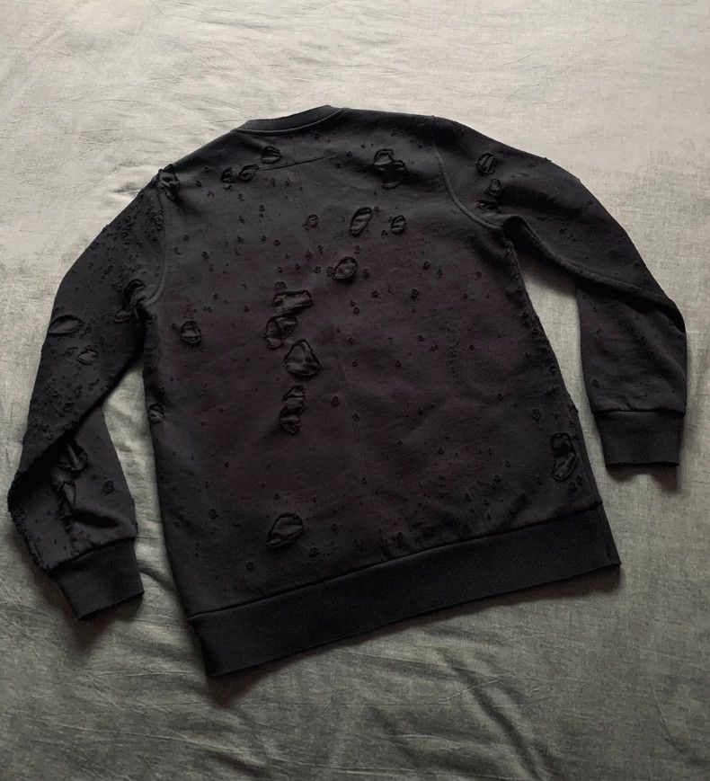 Givenchy Givenchy Double-layer ripped sweatshirt Size US M / EU 48-50 / 2 - 2 Thumbnail