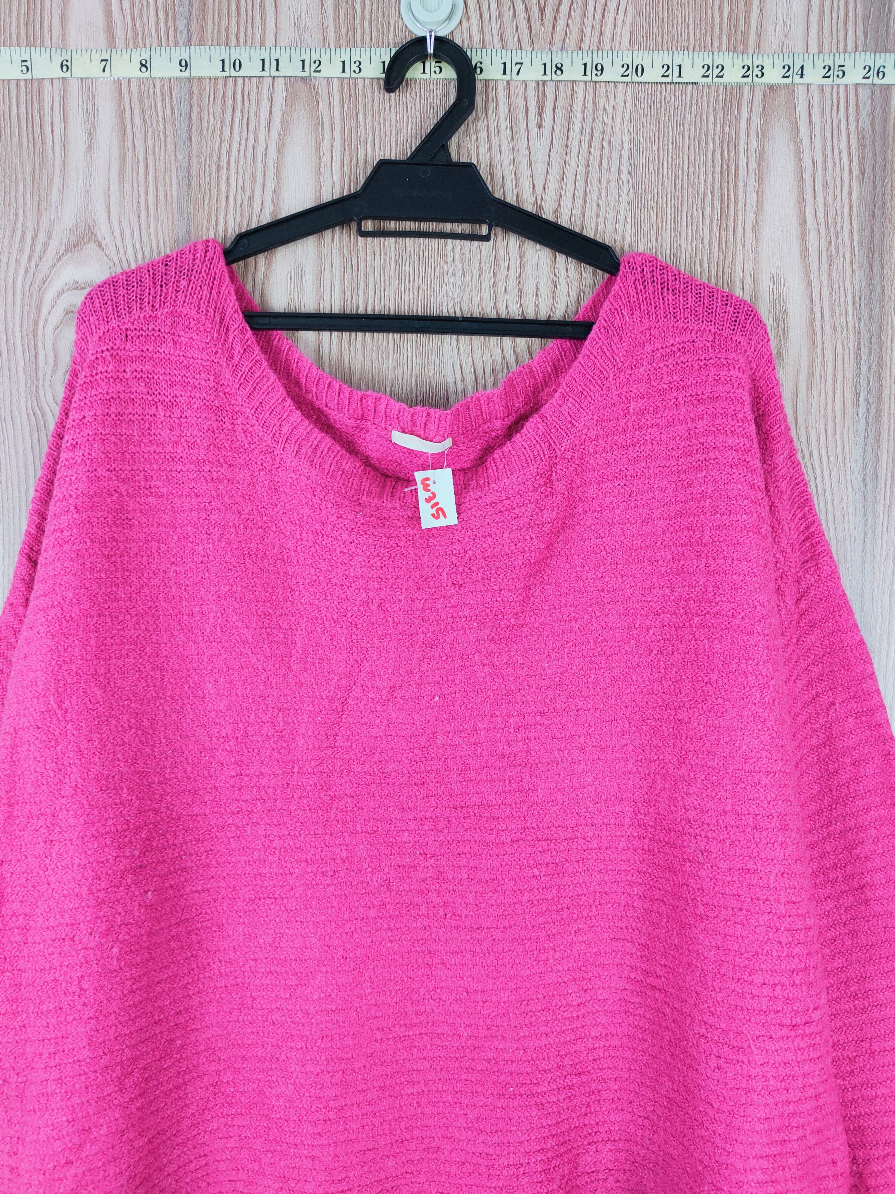 GU × Japanese Brand GU japan Pink Knitwear Sweatshirts #W315 Size L / US 10 / IT 46 - 2 Thumbnail