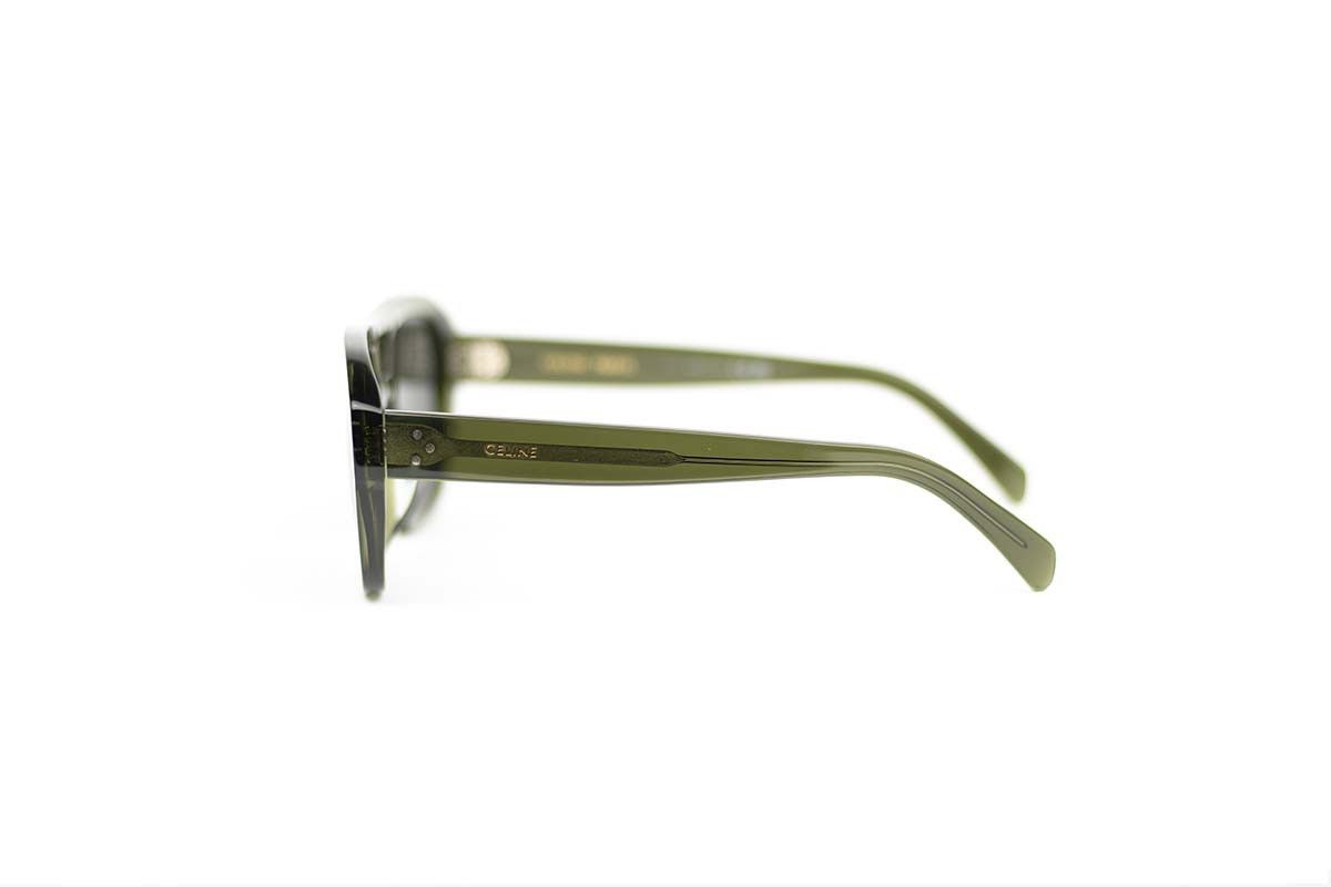 Celine × Hedi Slimane New Celine by Heidi Slimane CL40205U 96A Aviator Sunglasses Size ONE SIZE - 3 Thumbnail