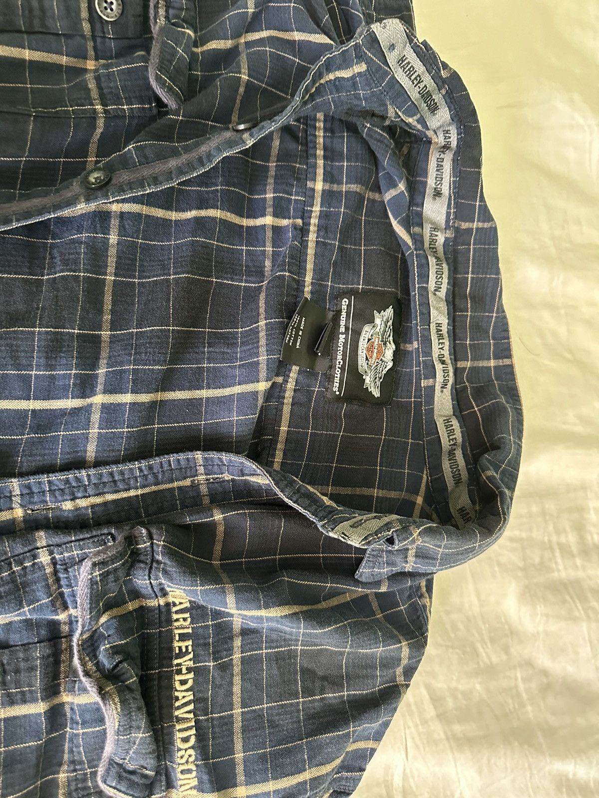 Harley Davidson Harley Davidson plaid long sleeve shirt Size US L / EU 52-54 / 3 - 2 Thumbnail