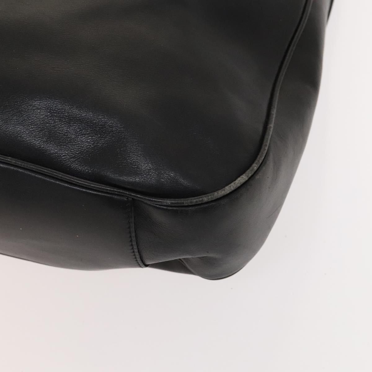 Gucci GUCCI Bamboo Shoulder Bag Leather Black Gold 001 1014 1577 0 Size ONE SIZE - 10 Thumbnail