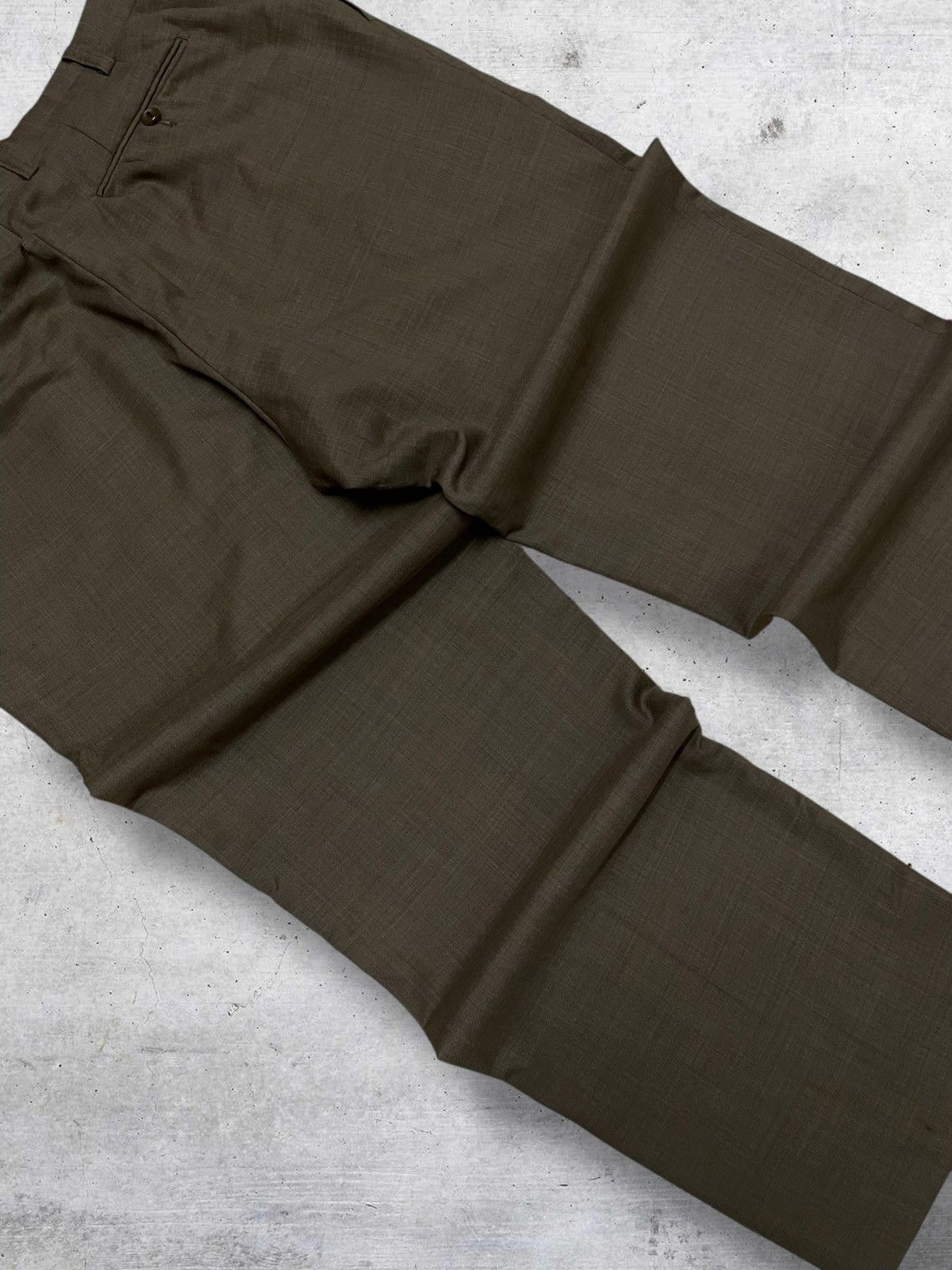 Lanvin VINTAGE LANVIN DESIGNER 1990S MINIMALIST CASUAL PANT Size US 33 - 14 Thumbnail
