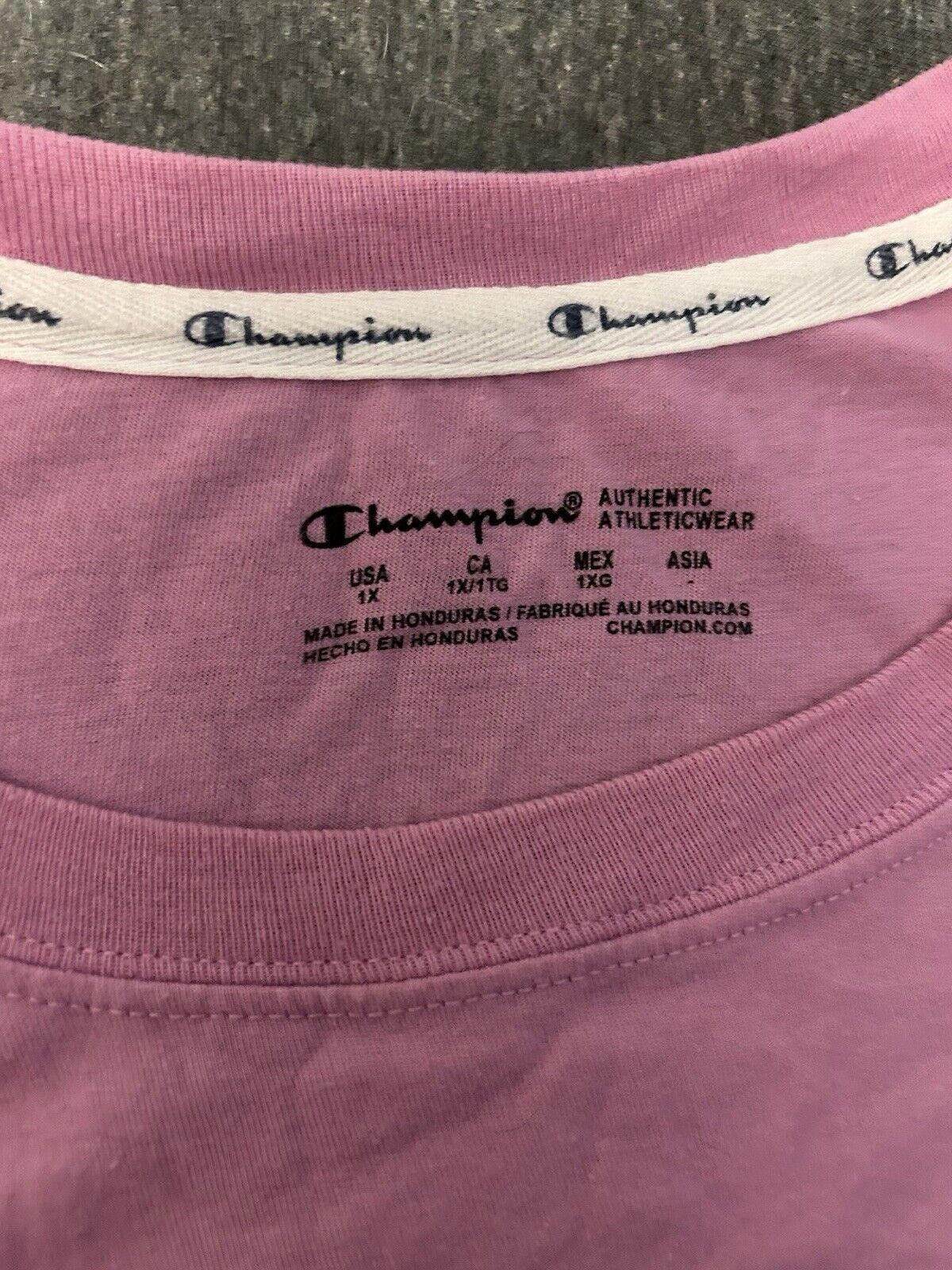 Champion champion t shirt size 1x womens Size XL / US 12-14 / IT 48-50 - 3 Thumbnail