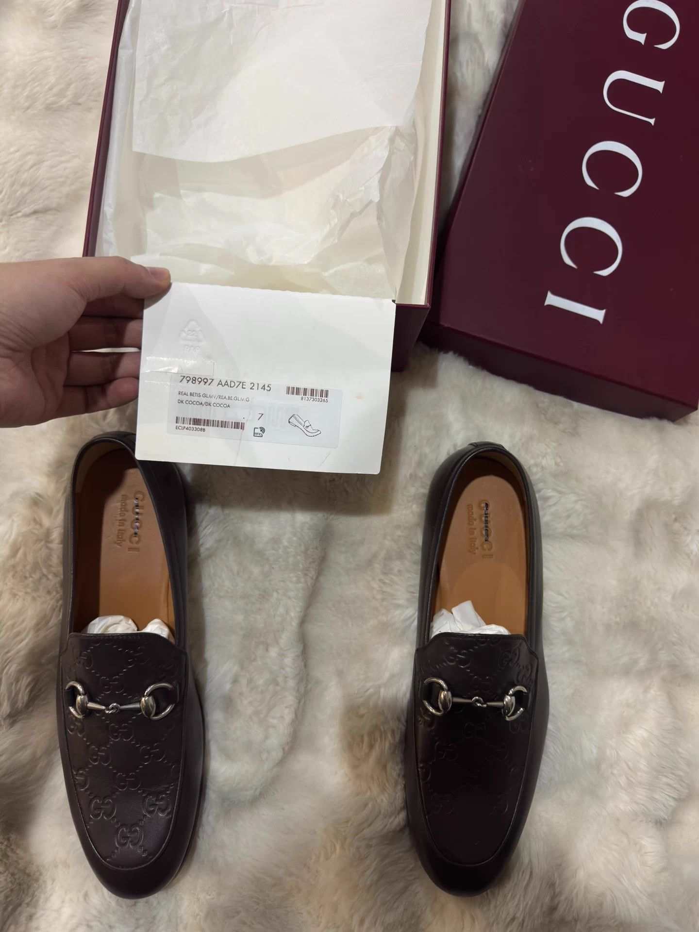 Gucci Gucci Horsebit All Over Loafer Deep Brown 41/7 Size US 9.5 / IT 39.5 - 8 Thumbnail