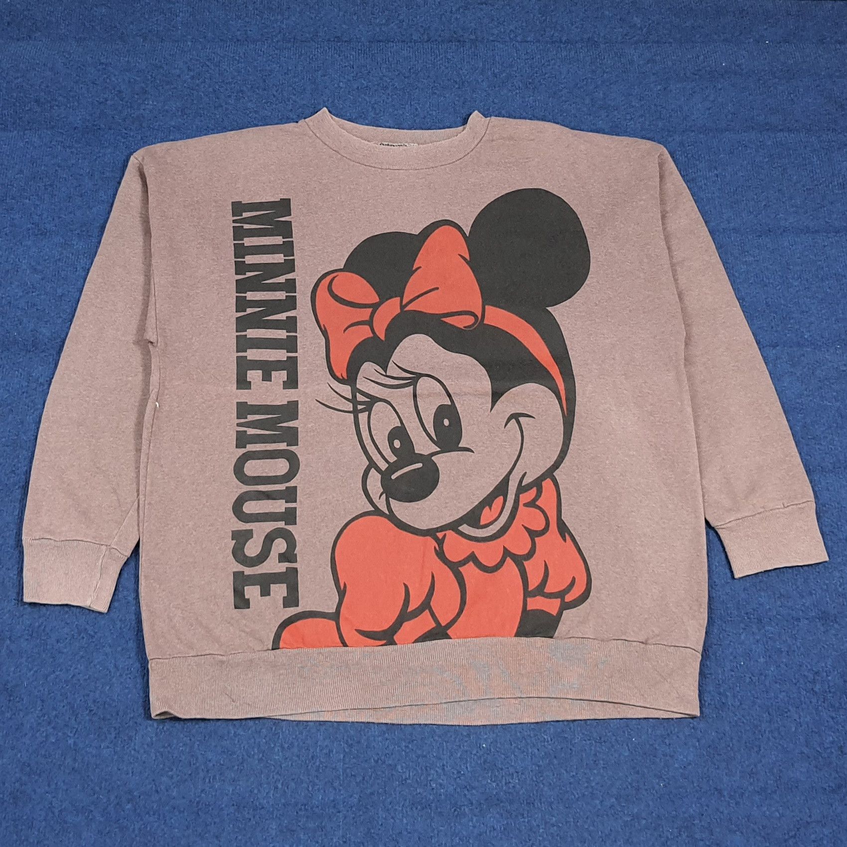 Disney Vintage Disney Minnie House Mirror Print Sweatshirt C283N6 Size US L / EU 52-54 / 3 - 1 Thumbnail