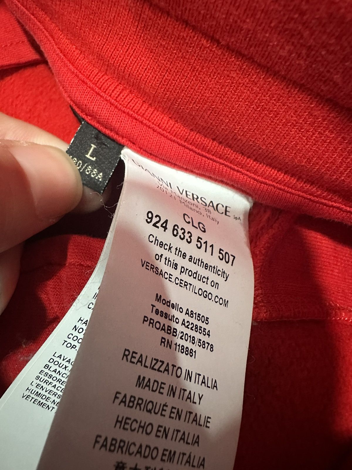 Versace VERSACE GRAPHIC PRINT EMBROIDERED ACCENT SWEATPANTS Size US 34 / EU 50 - 4 Thumbnail