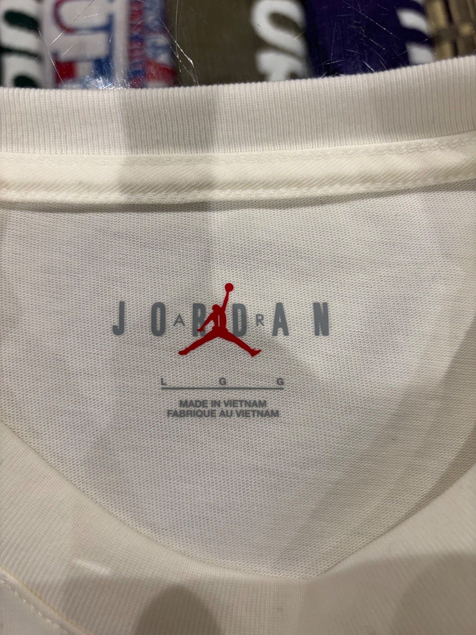 Travis Scott Travis Scott x Jordan x Fragment T-shirt White Size US L / EU 52-54 / 3 - 4 Thumbnail