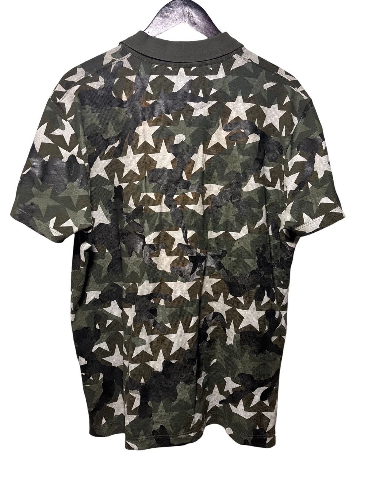 Valentino Valentino Camo Star All Over Print Polo Mens Medium Size US M / EU 48-50 / 2 - 10 Thumbnail